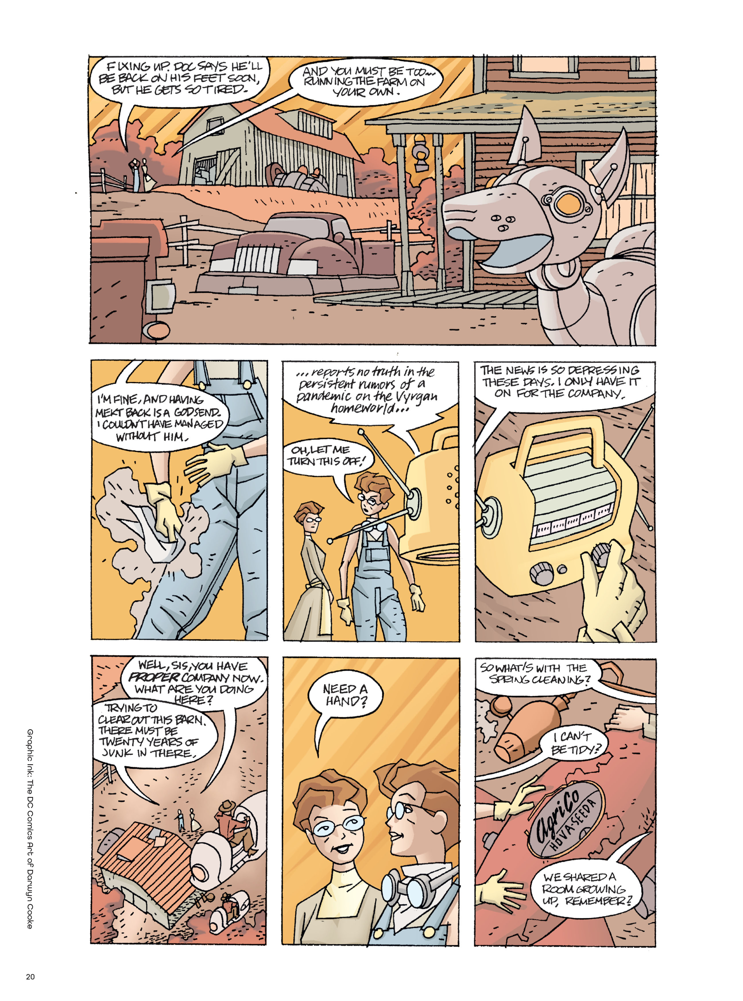 Read online Graphic Ink: The DC Comics Art of Darwyn Cooke comic -  Issue # TPB (Part 1) - 21