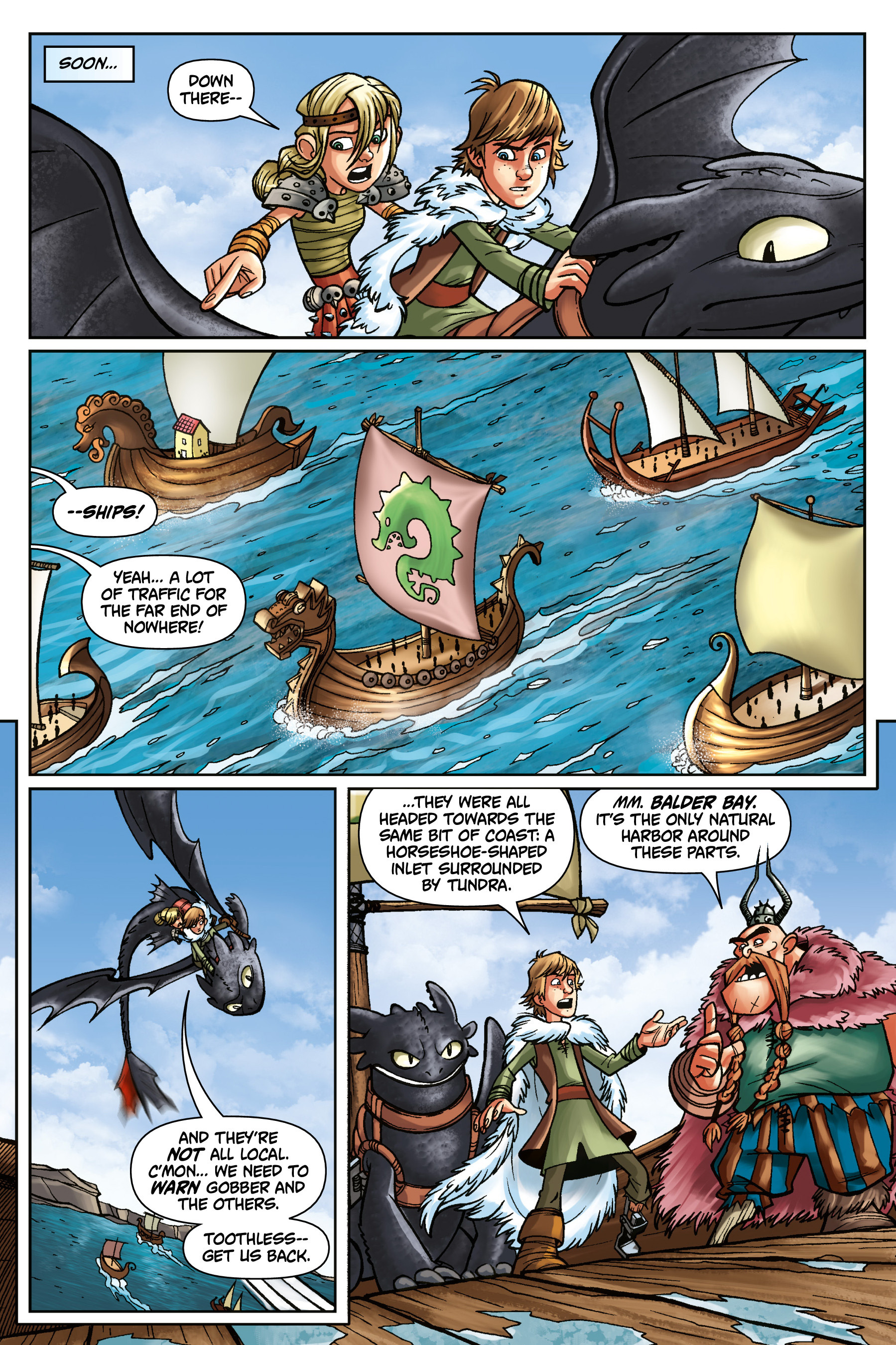Read online DreamWorks Dragons: Riders of Berk comic -  Issue #3 - 25