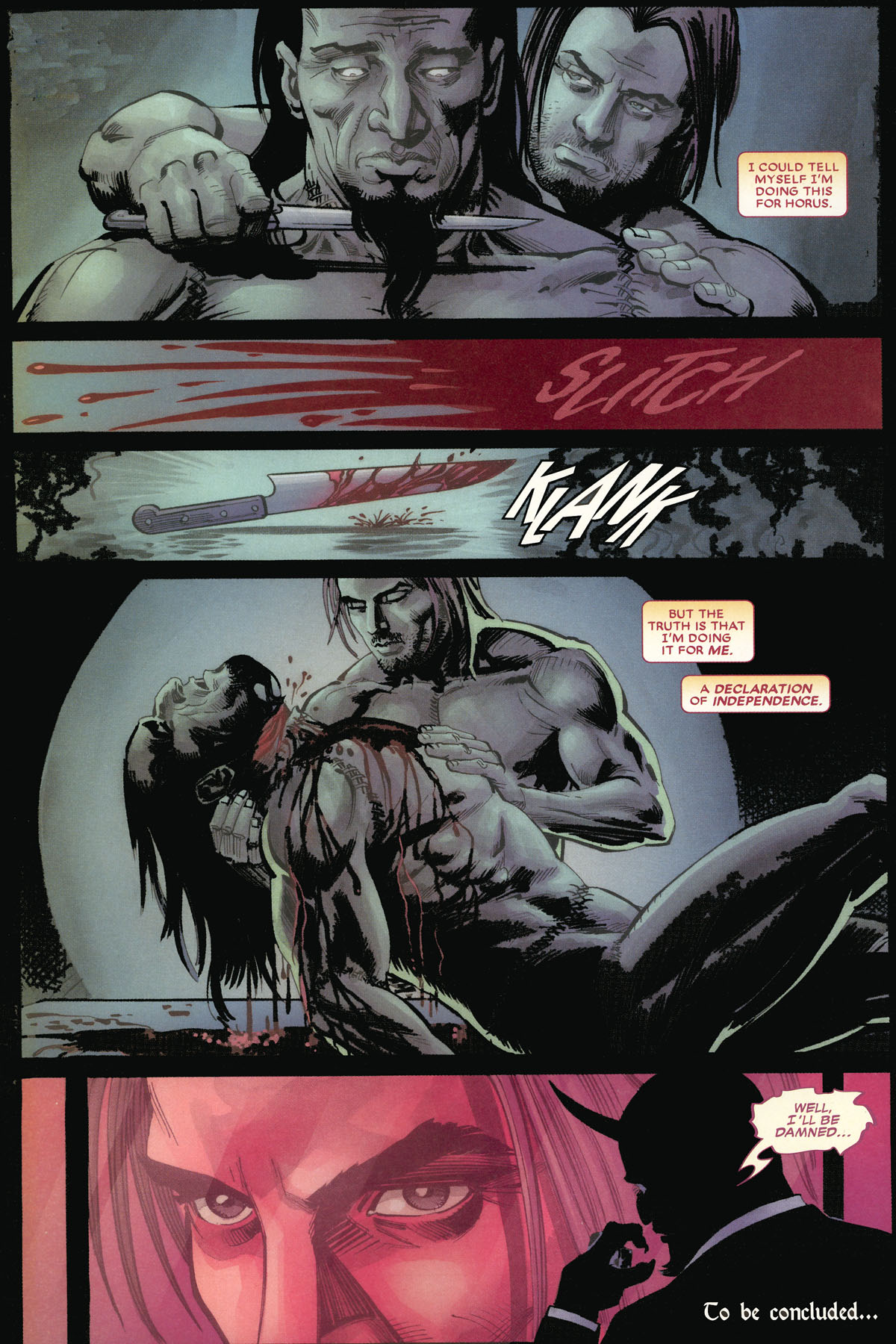 Read online Hellstorm: Son of Satan comic -  Issue #4 - 24