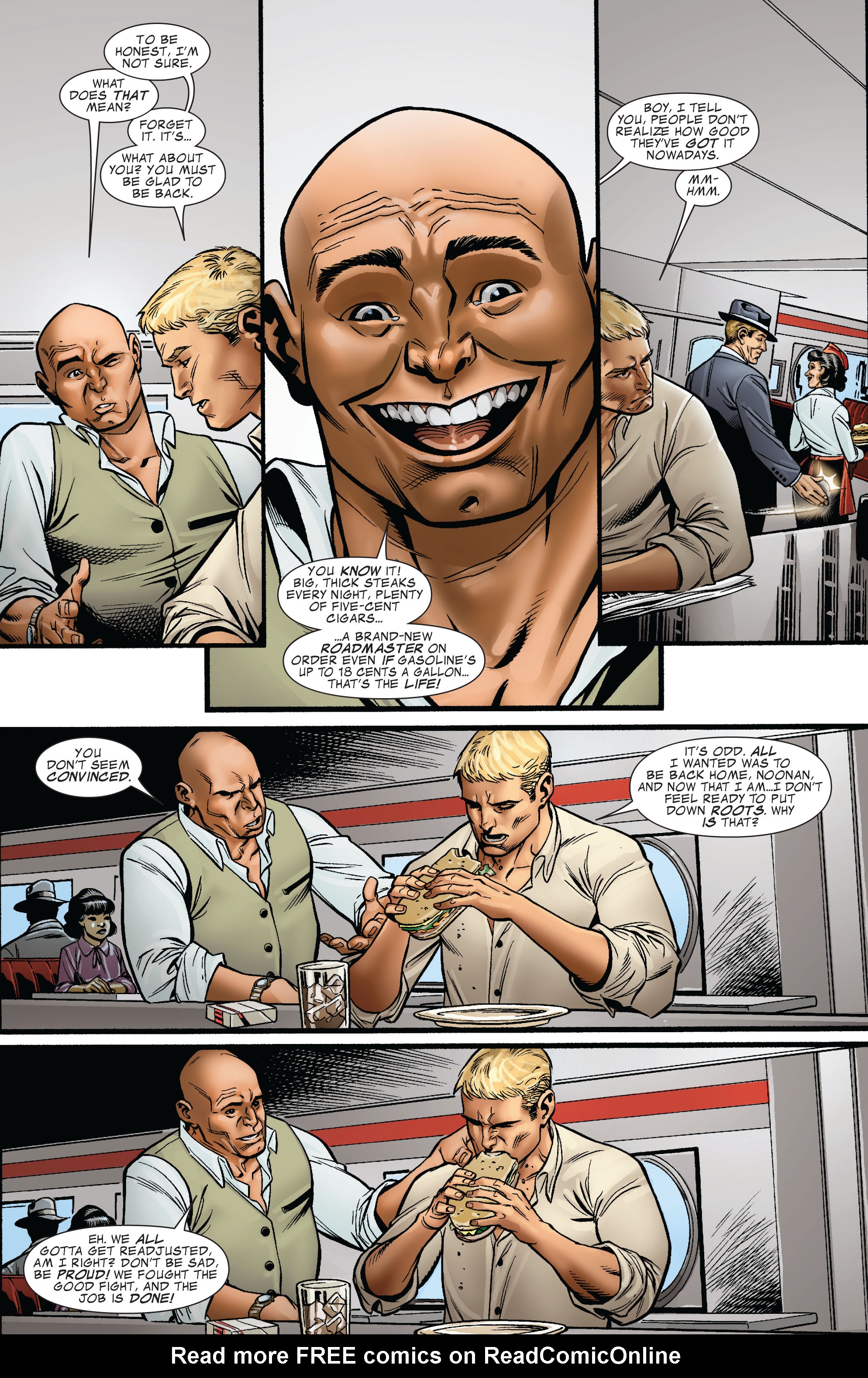 Captain America: Man Out of Time 5 Page 9