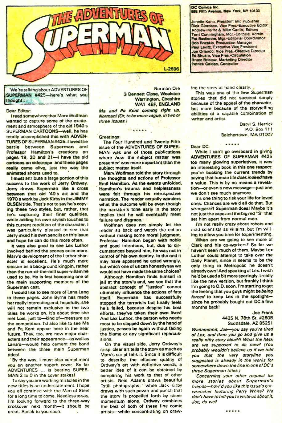 Read online Adventures of Superman (1987) comic -  Issue #428 - 23