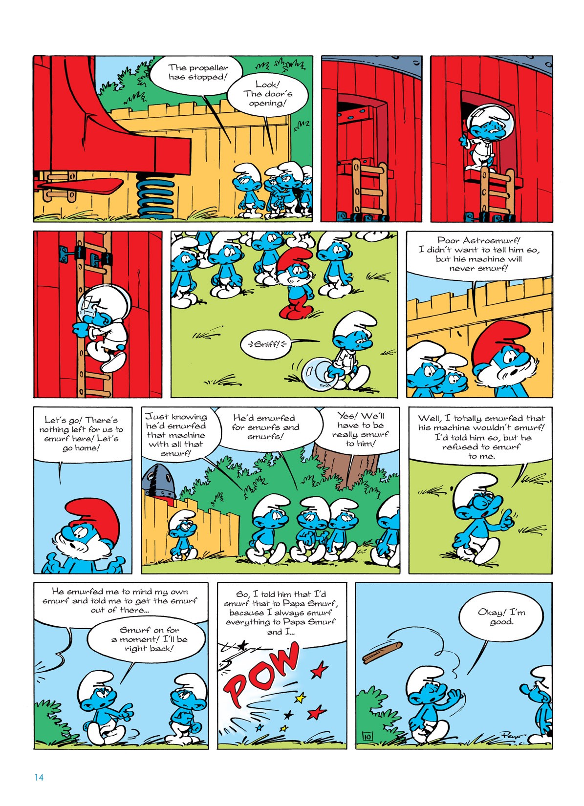 Read online The Smurfs comic -  Issue #7 - 14