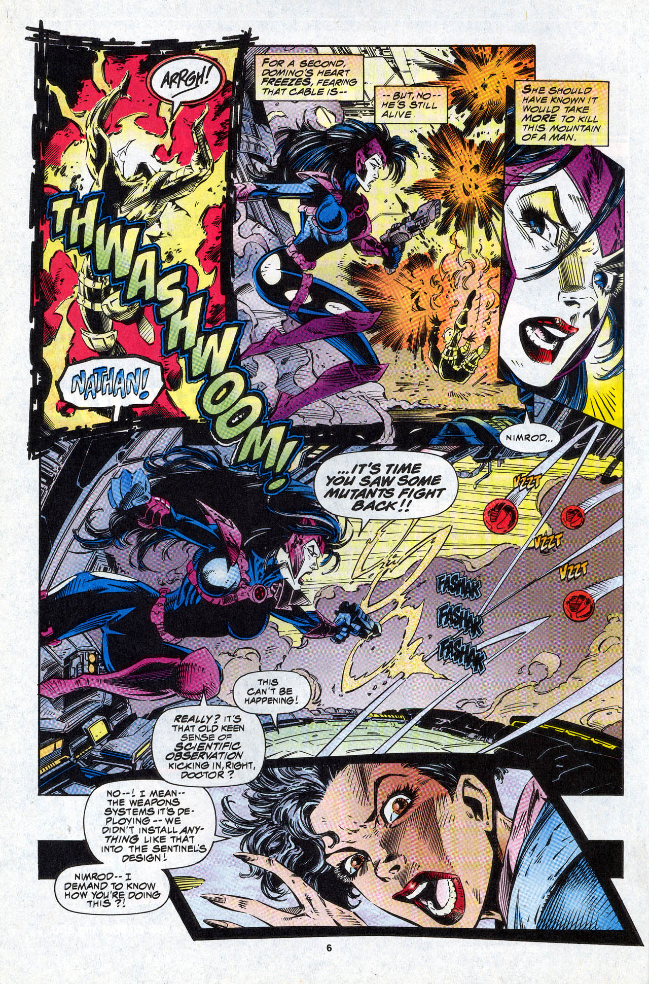 Read online X-Force (1991) comic -  Issue #36 - 7