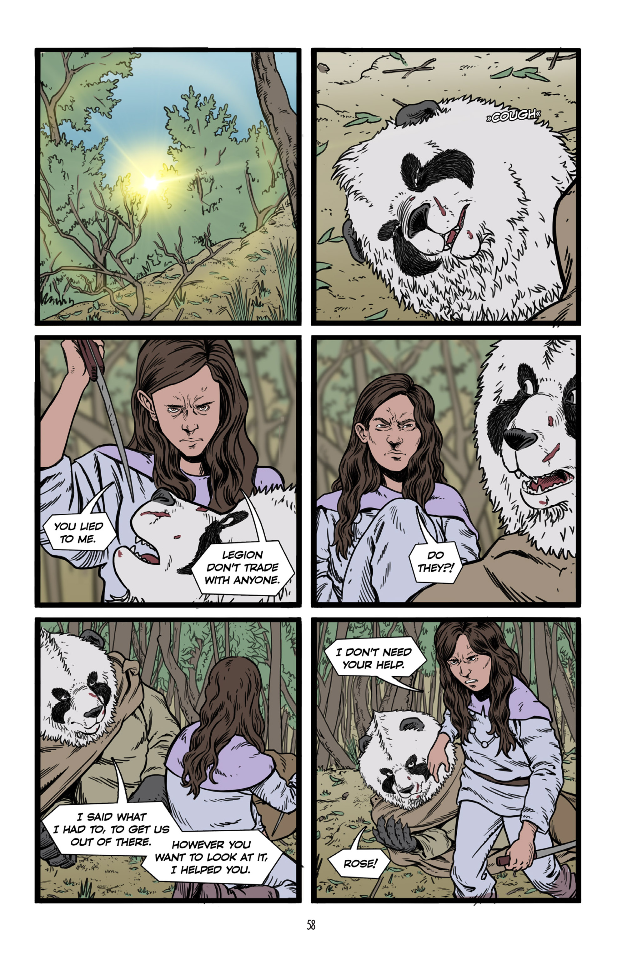 Read online Wastelander Panda comic -  Issue # TPB - 61
