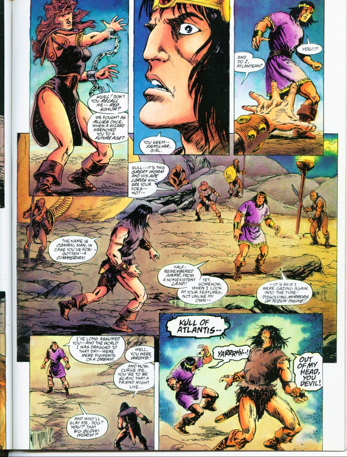Read online Marvel Graphic Novel comic -  Issue #73 - Conan - The Ravagers Out of Time - 44