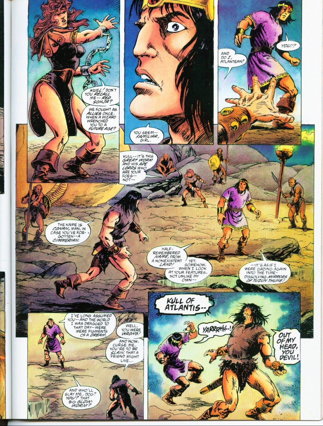 Read online Marvel Graphic Novel comic -  Issue #73 - Conan - The Ravagers Out of Time - 44