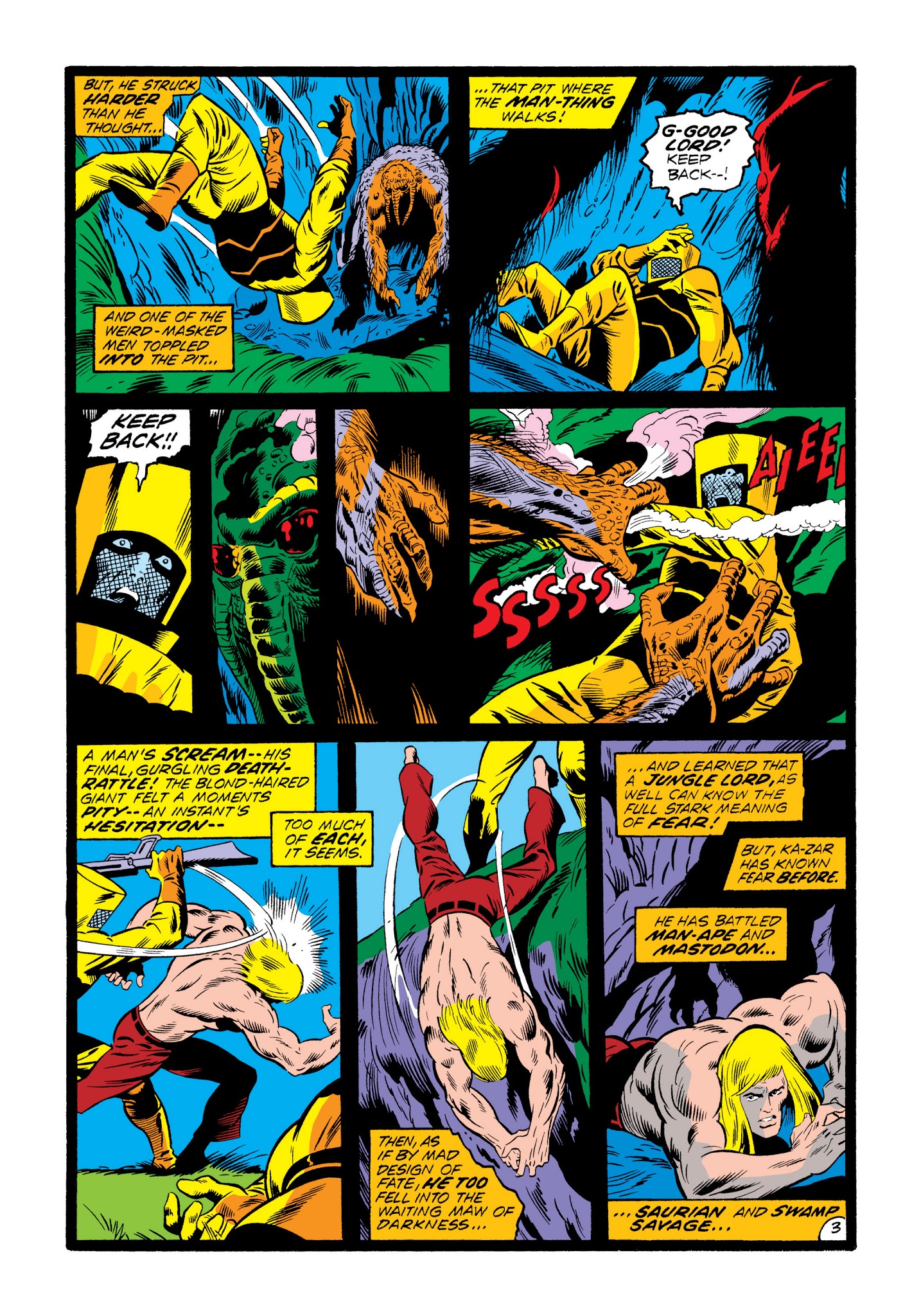 Read online Marvel Masterworks: Ka-Zar comic -  Issue # TPB 1 - 15