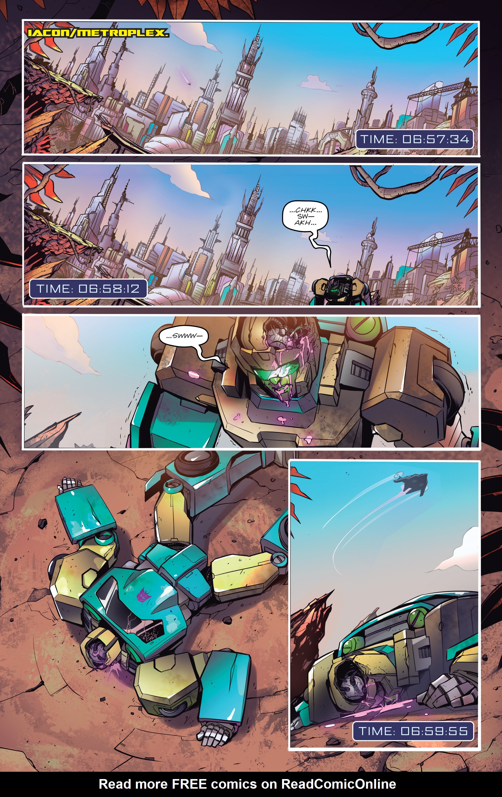 Read online The Transformers: Lost Light comic -  Issue #22 - 24