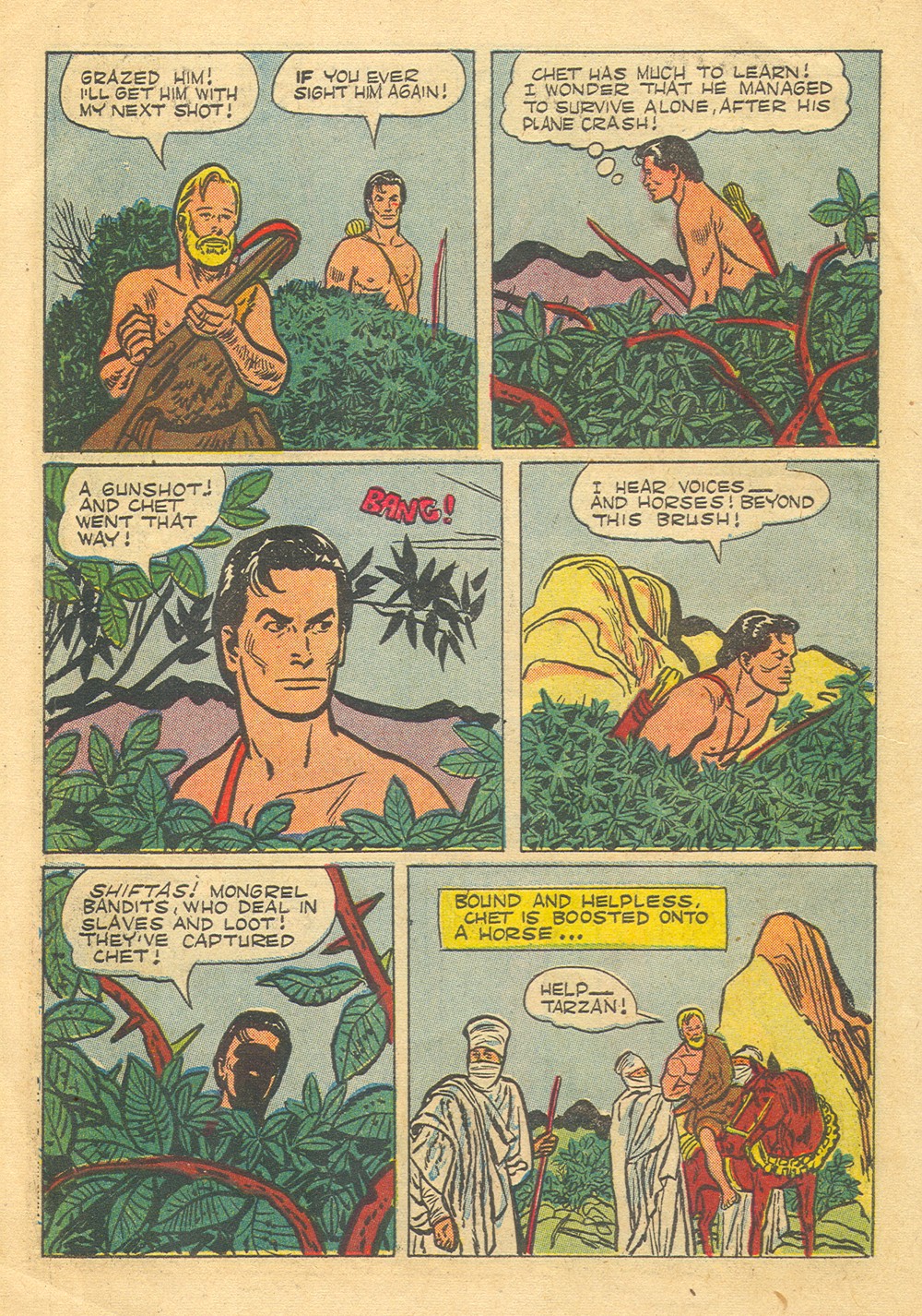 Read online Tarzan (1948) comic -  Issue #64 - 10