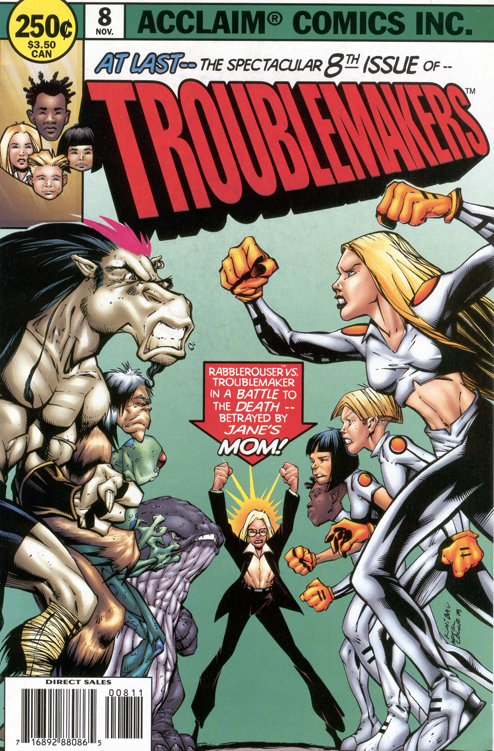 Read online Troublemakers comic -  Issue #8 - 1