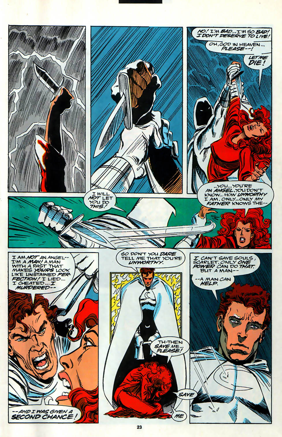 Read online Marc Spector: Moon Knight comic -  Issue #30 - 18