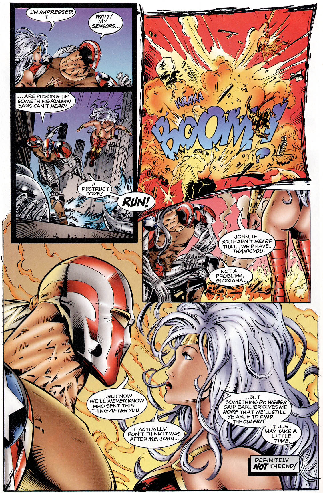 Read online Glory comic -  Issue #7 - 23