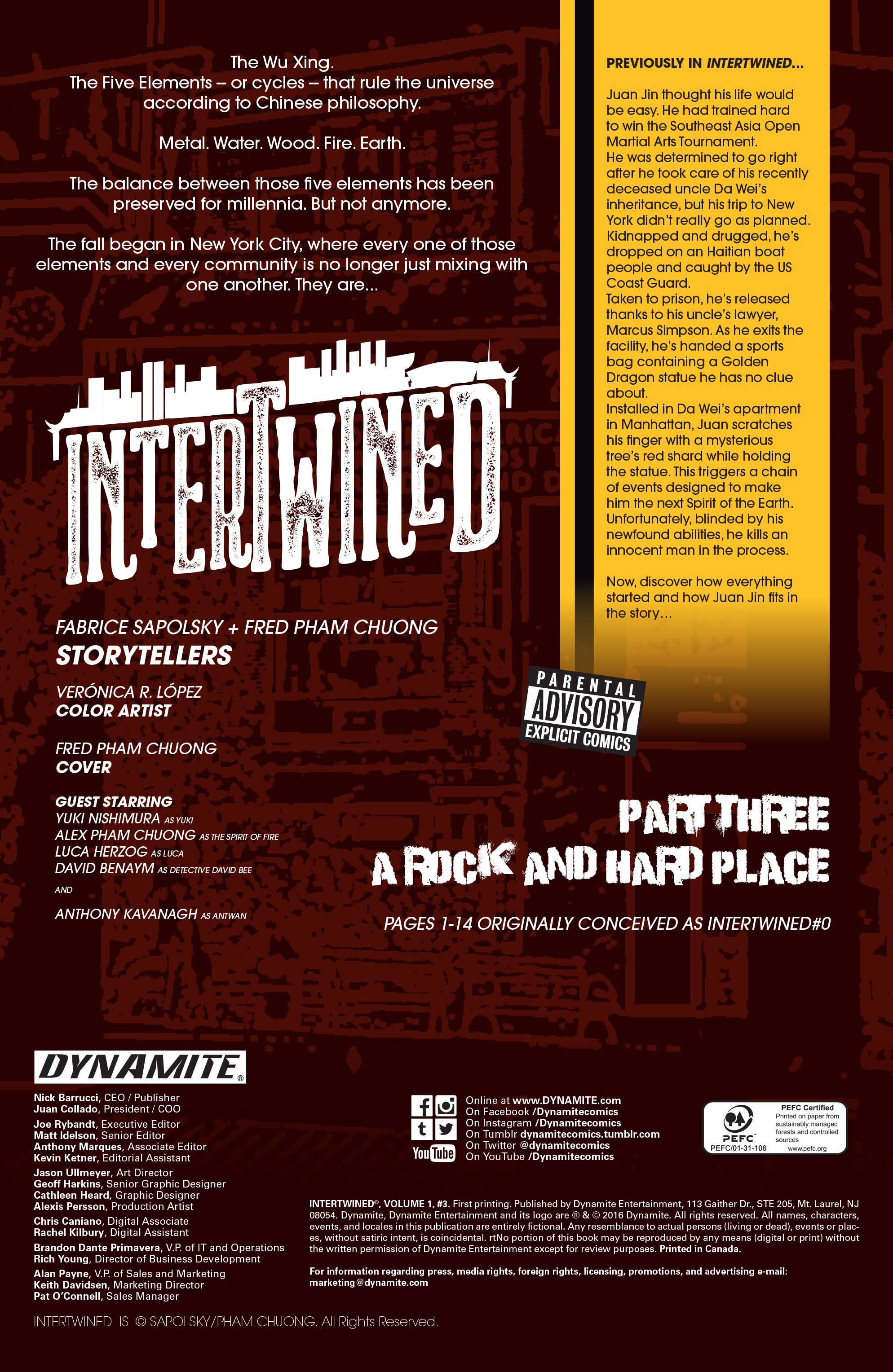 Read online Intertwined comic -  Issue #3 - 2