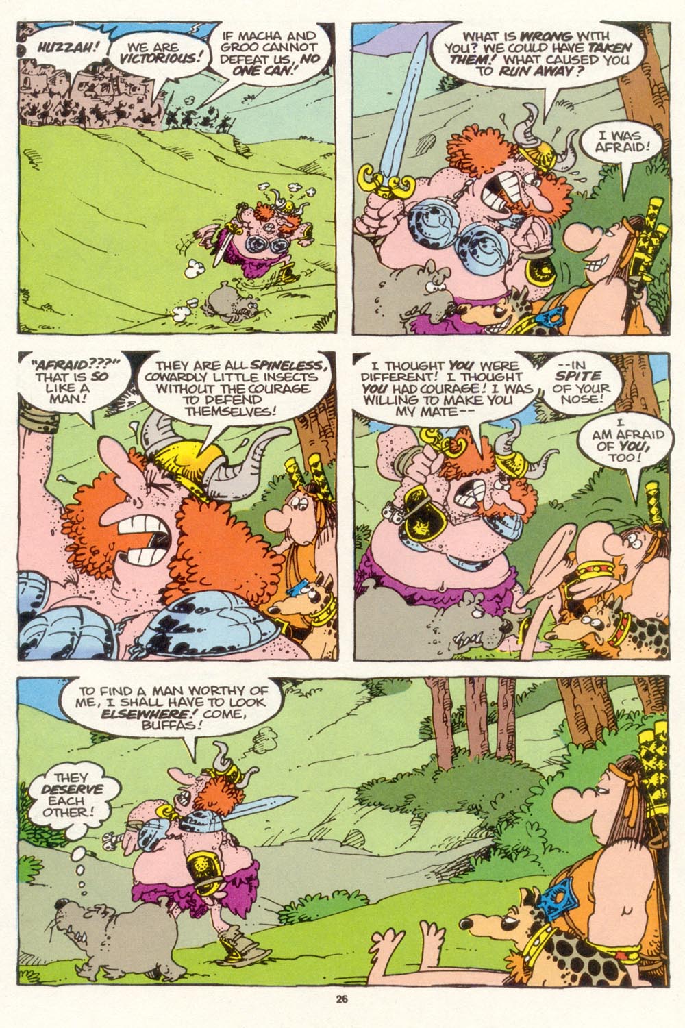 Read online Sergio Aragonés Groo the Wanderer comic -  Issue #117 - 28