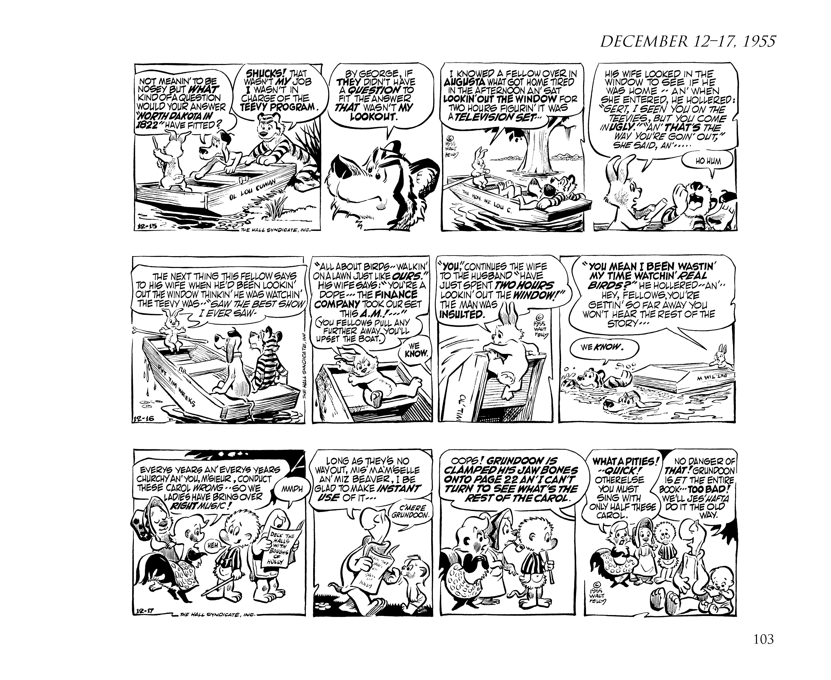 Read online Pogo by Walt Kelly: The Complete Syndicated Comic Strips comic -  Issue # TPB 4 (Part 2) - 15