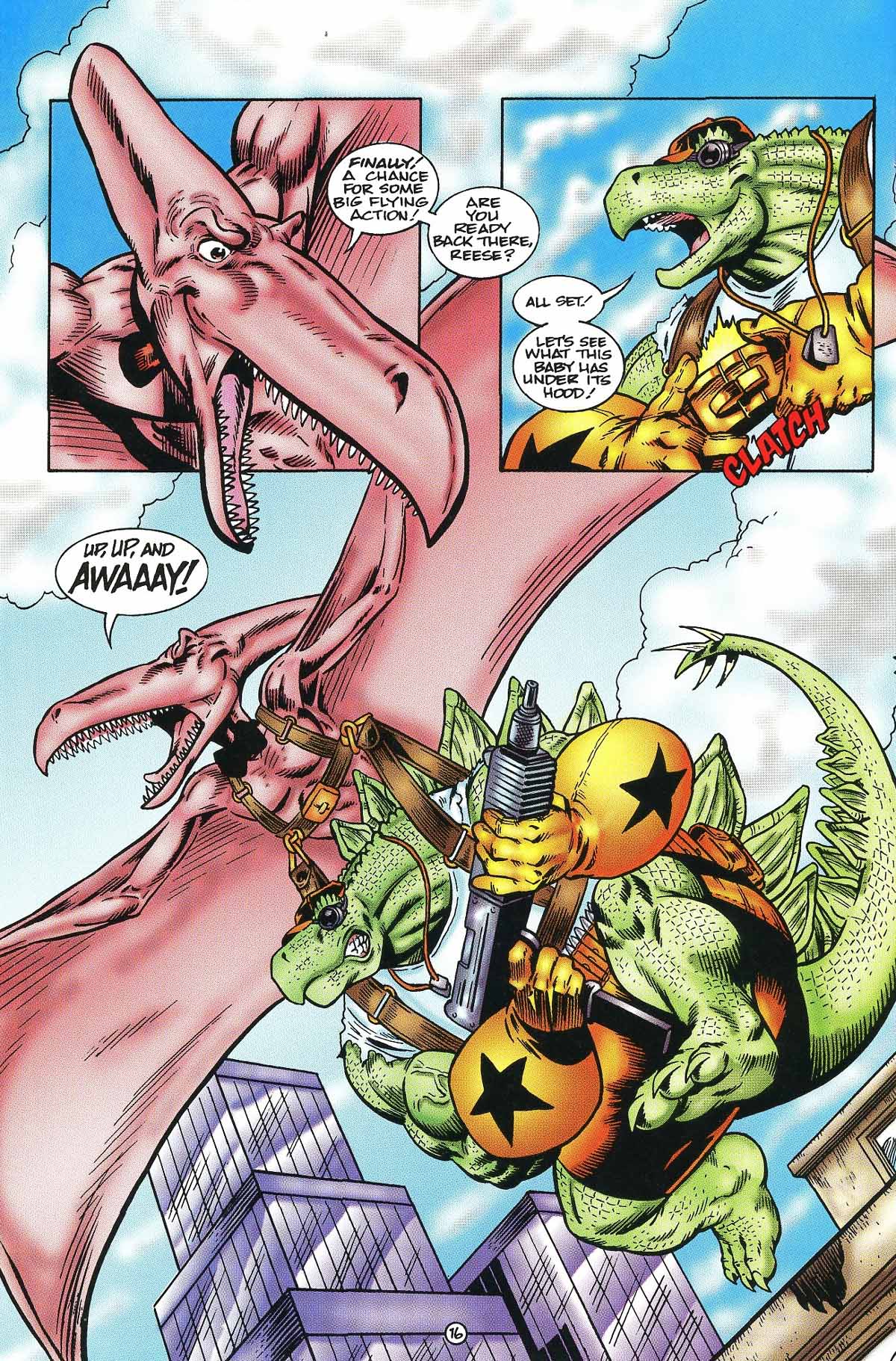 Read online Dinosaurs For Hire comic -  Issue #12 - 19