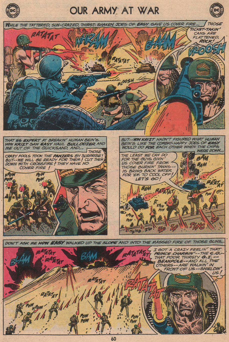 Read online Our Army at War (1952) comic -  Issue #229 - 62