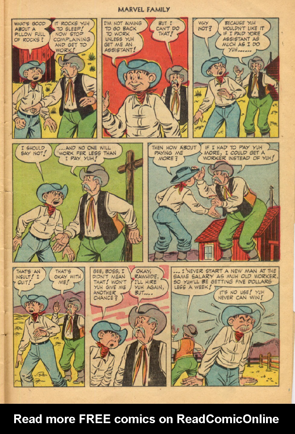 Read online The Marvel Family comic -  Issue #70 - 27