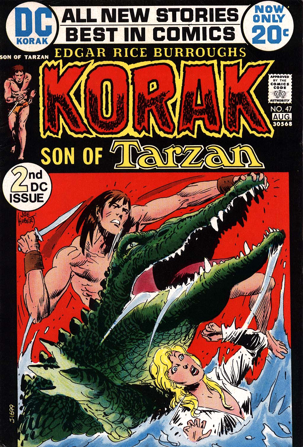 Read online Korak, Son of Tarzan (1972) comic -  Issue #47 - 1