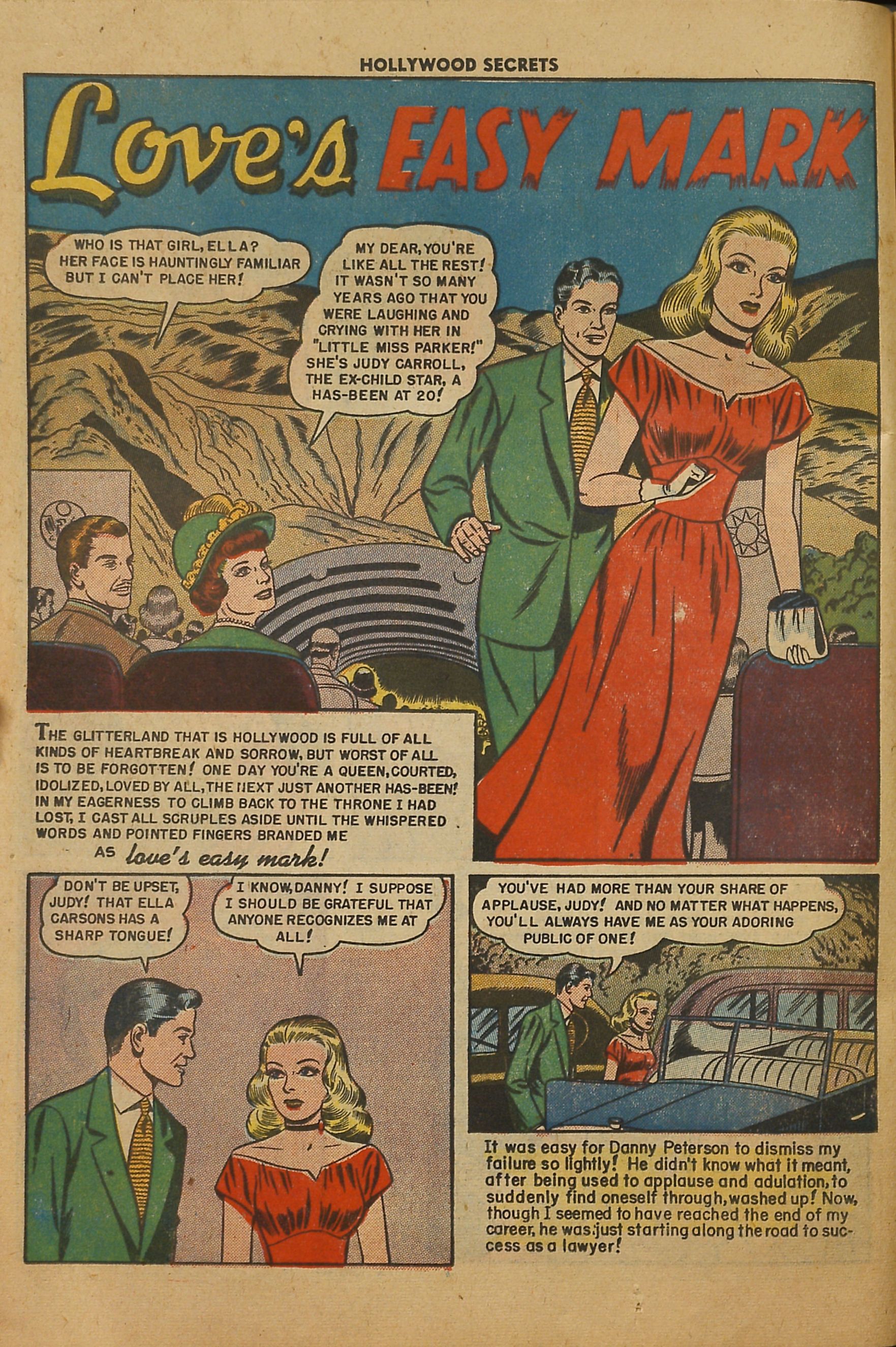 Read online Hollywood Secrets comic -  Issue #4 - 12