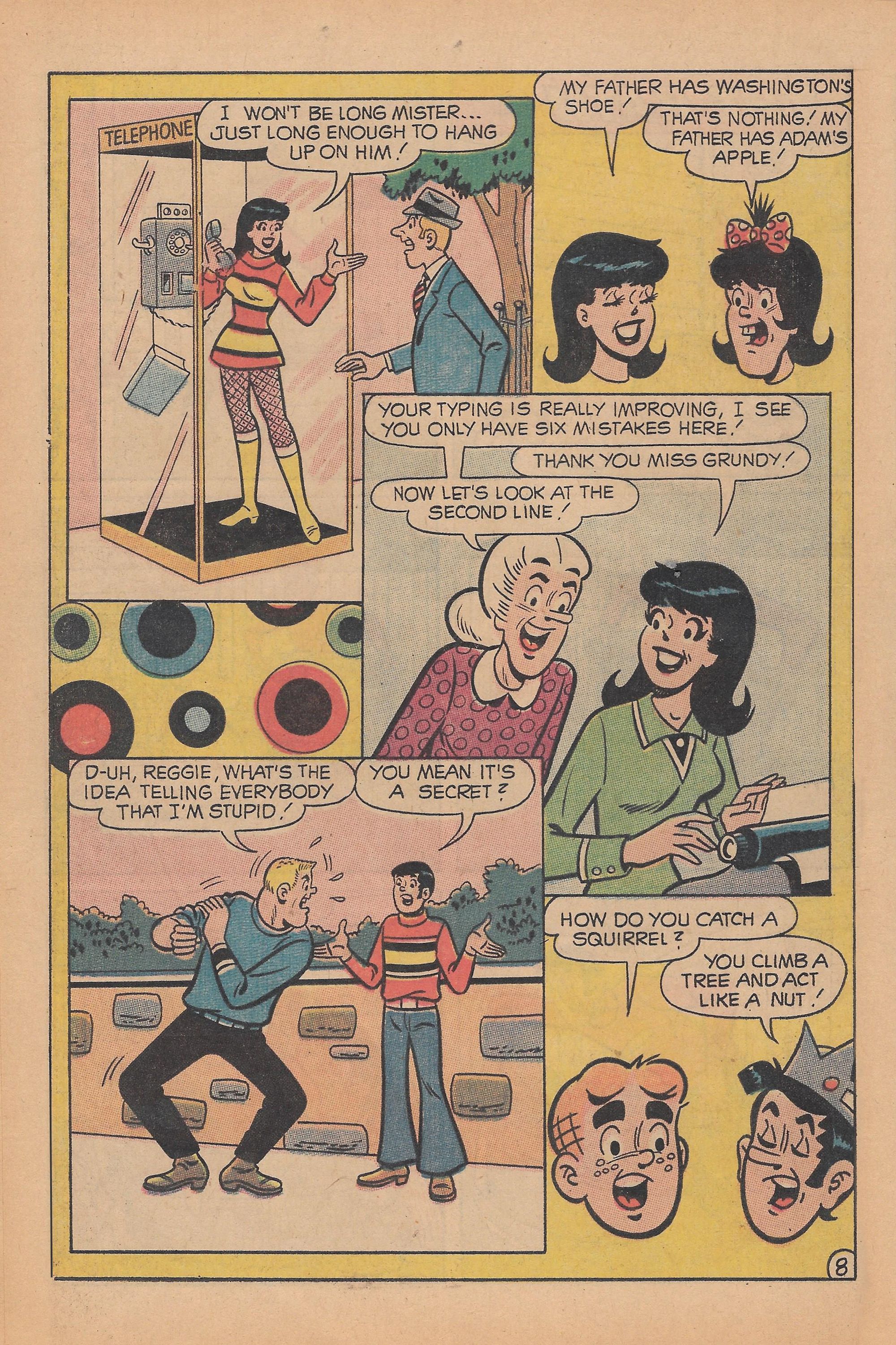 Read online Archie's TV Laugh-Out comic -  Issue #2 - 22