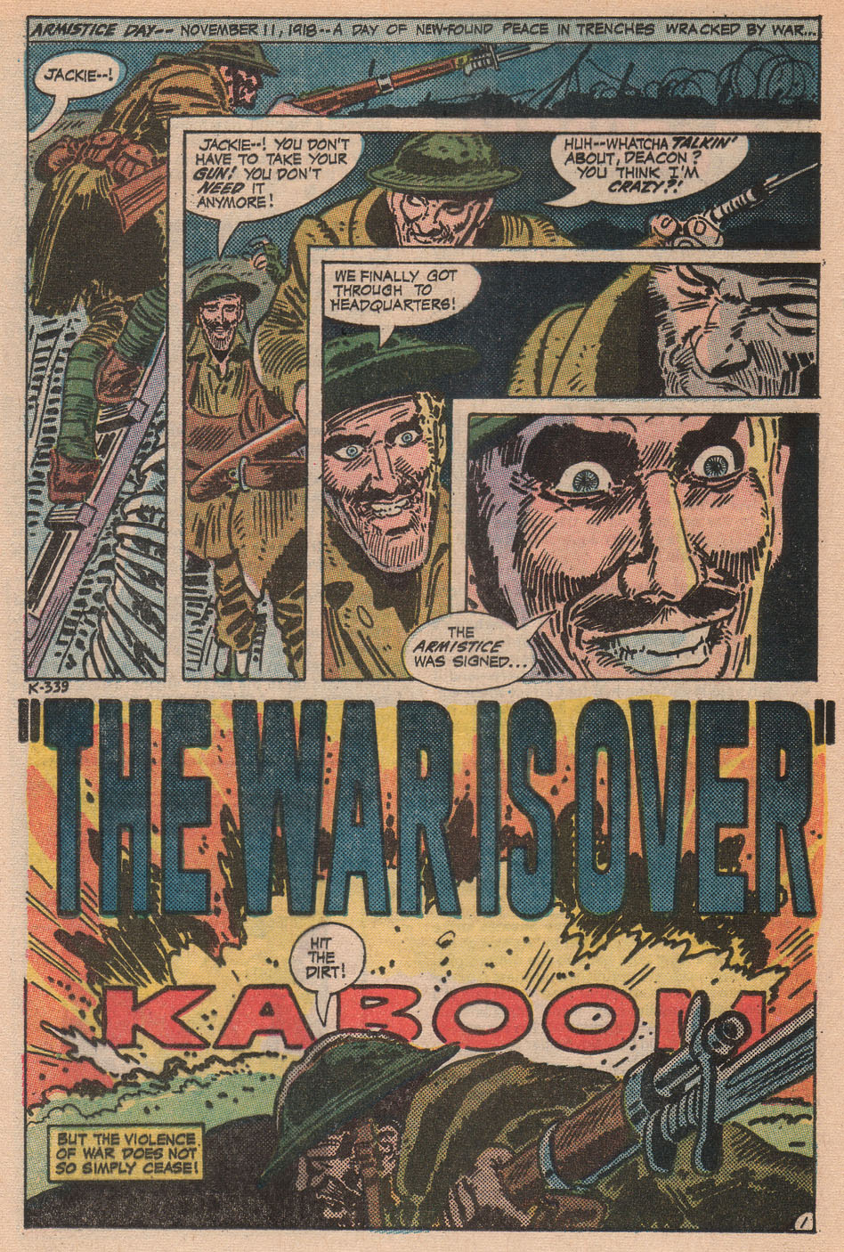 Read online Our Army at War (1952) comic -  Issue #227 - 21