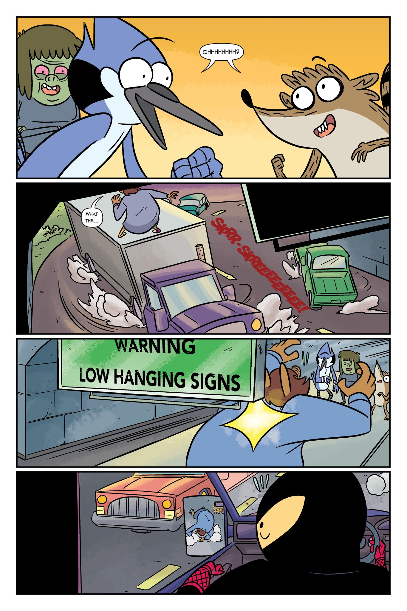 Read online Regular Show: Noir Means Noir, Buddy comic -  Issue # TPB (Part 2) - 35