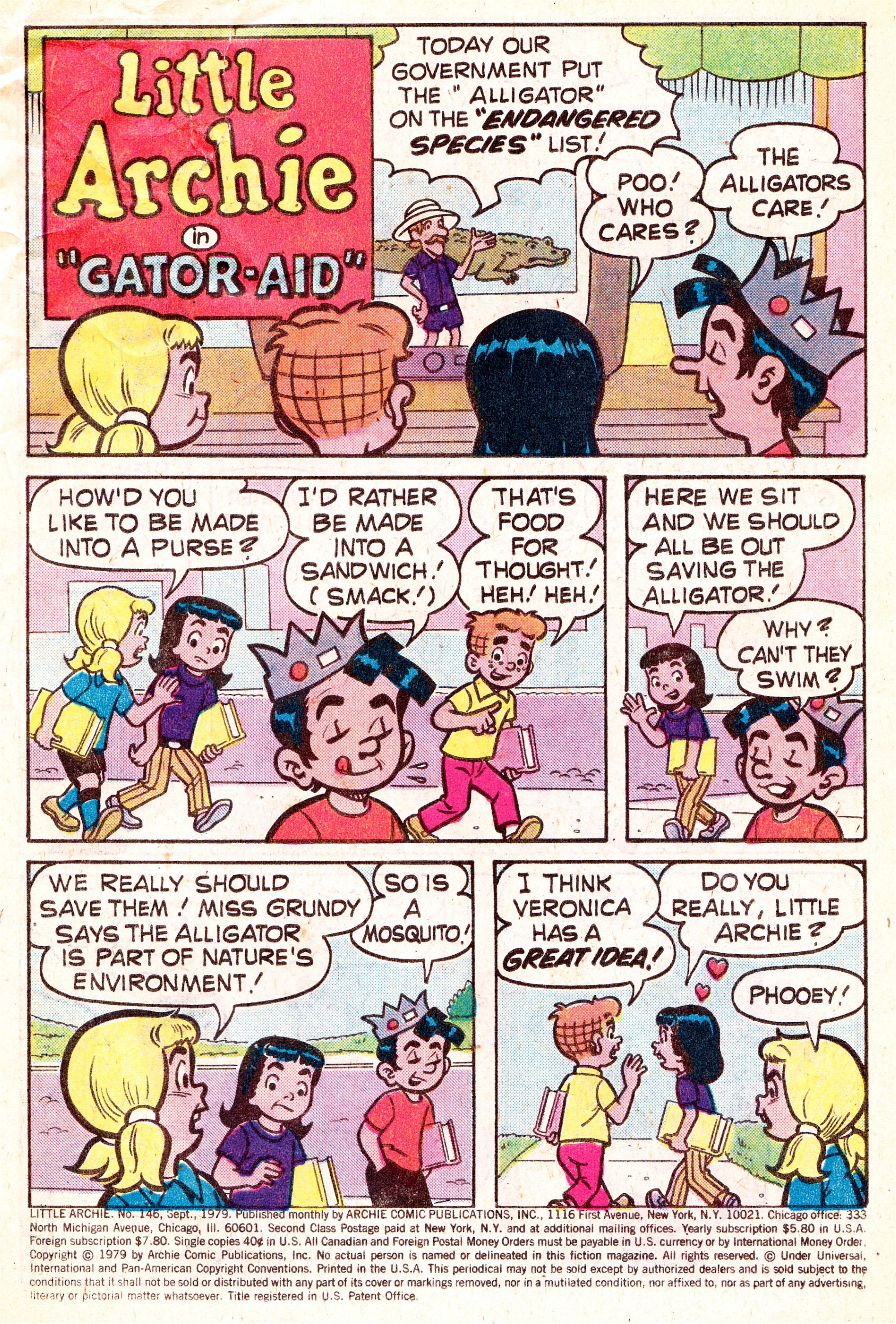 Read online The Adventures of Little Archie comic -  Issue #146 - 3