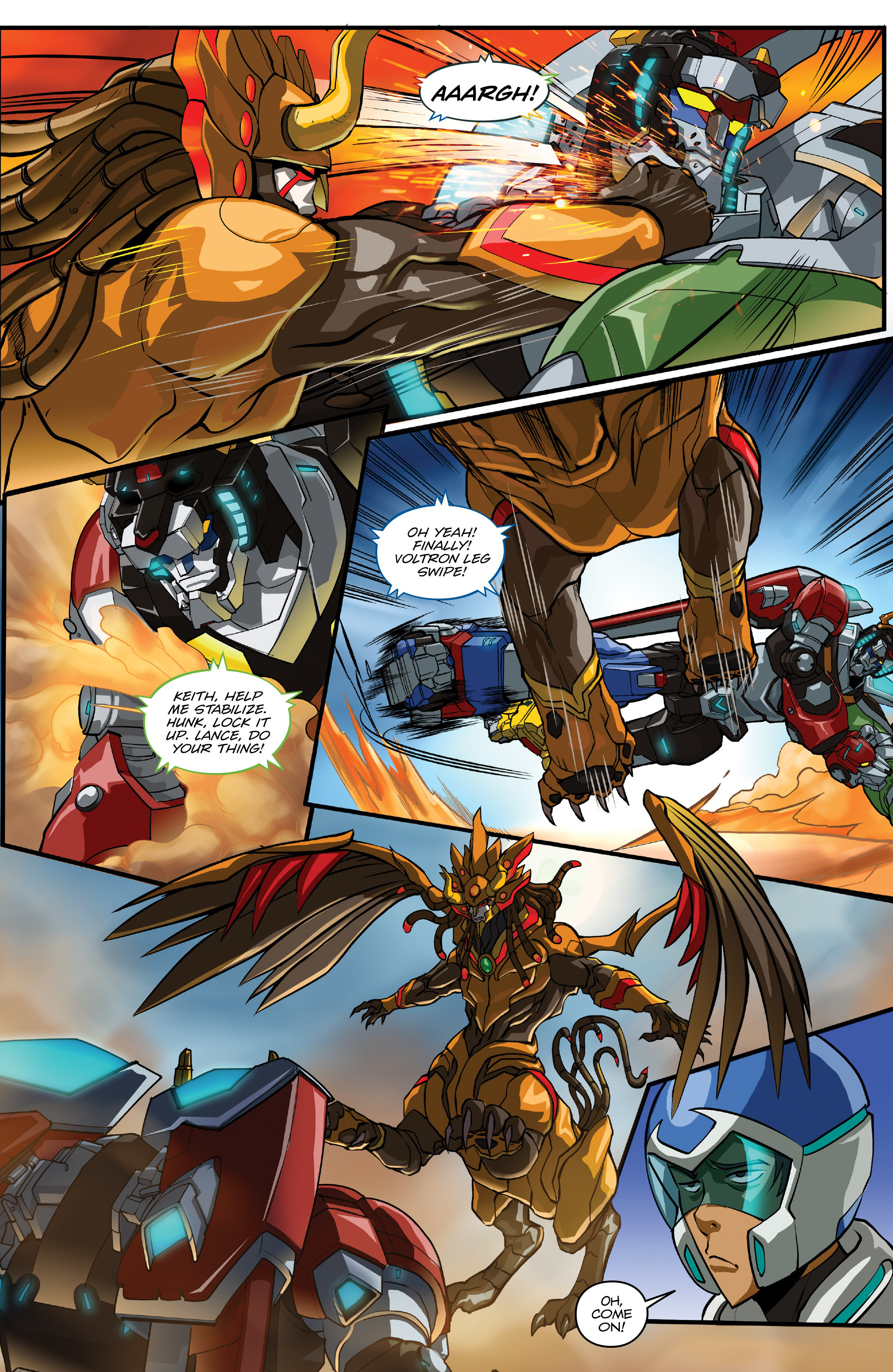 Read online Voltron: Legendary Defender comic -  Issue #4 - 24