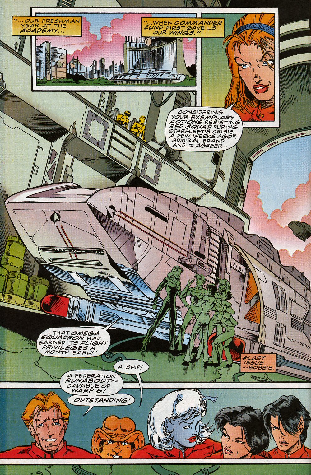 Read online Star Trek: Starfleet Academy (1996) comic -  Issue #4 - 10