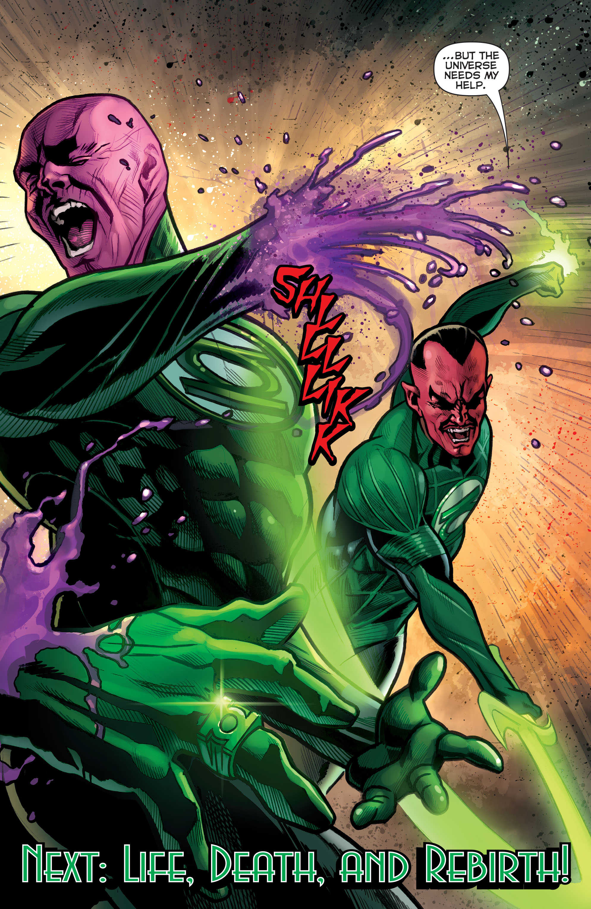 Read online Flashpoint: Abin Sur - The Green Lantern comic -  Issue #2 - 19