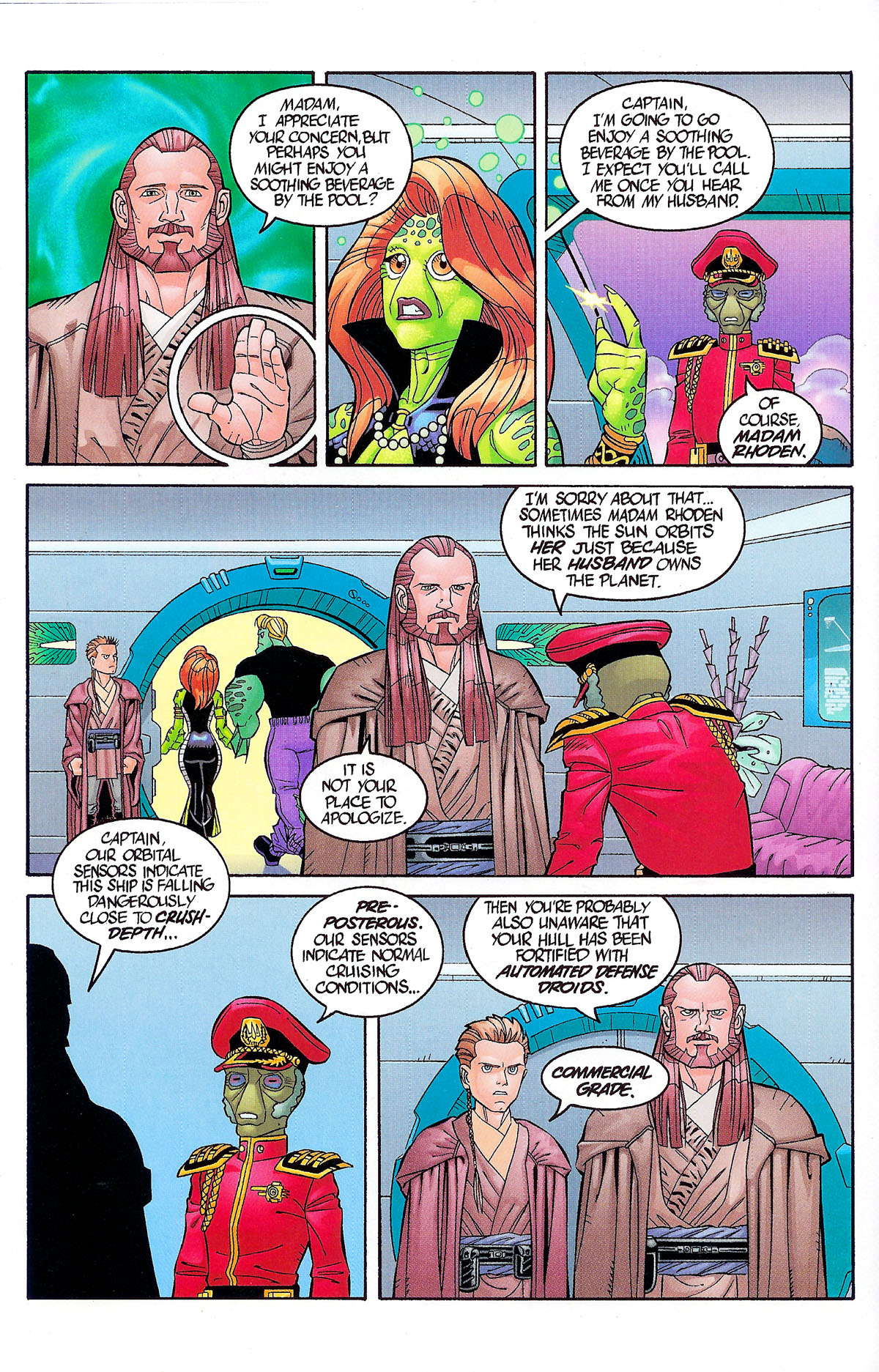 Read online Star Wars: Qui-Gon and Obi-Wan - The Aurorient  Express comic -  Issue #1 - 10