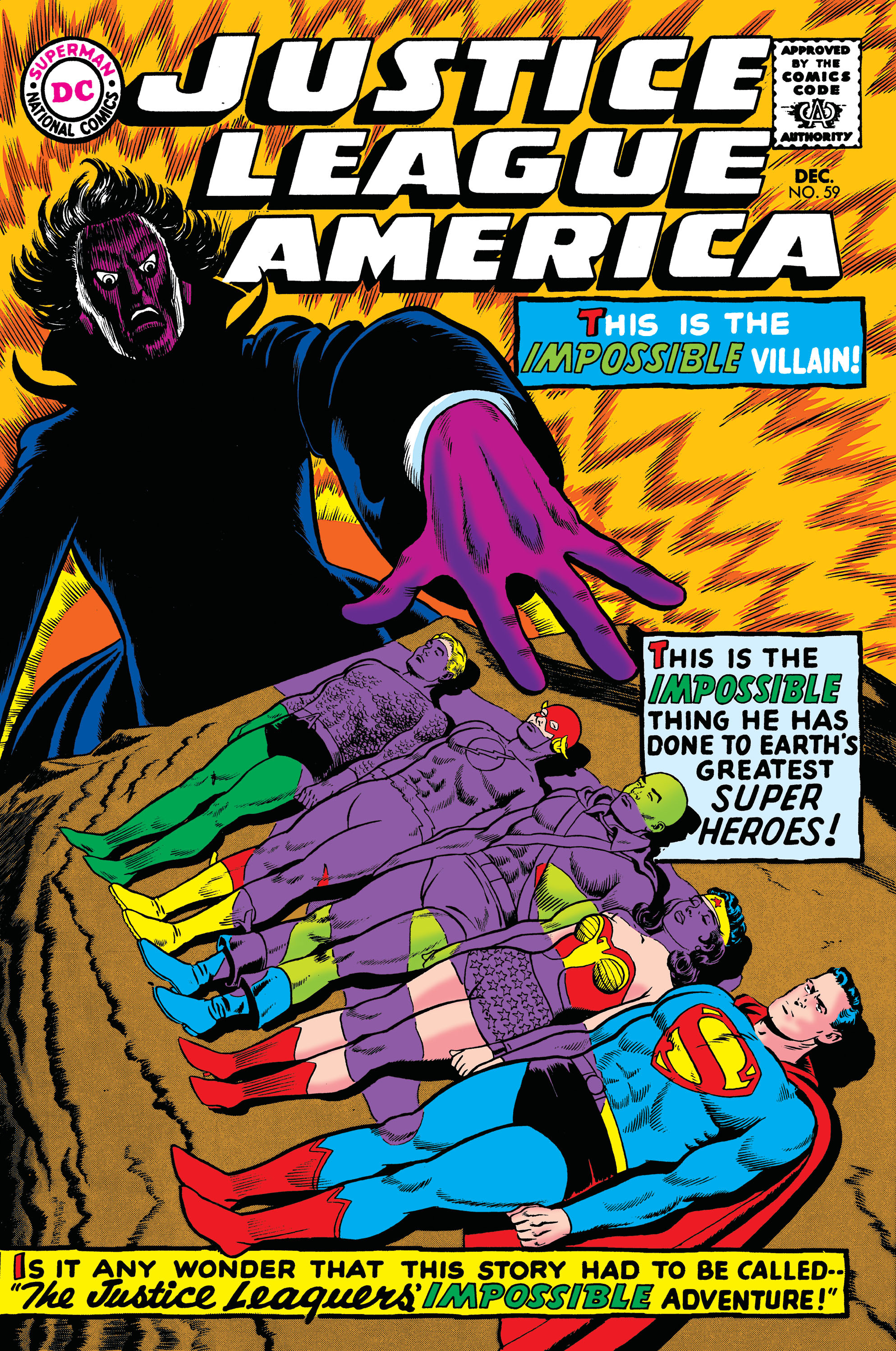 Read online Justice League of America (1960) comic -  Issue #59 - 1