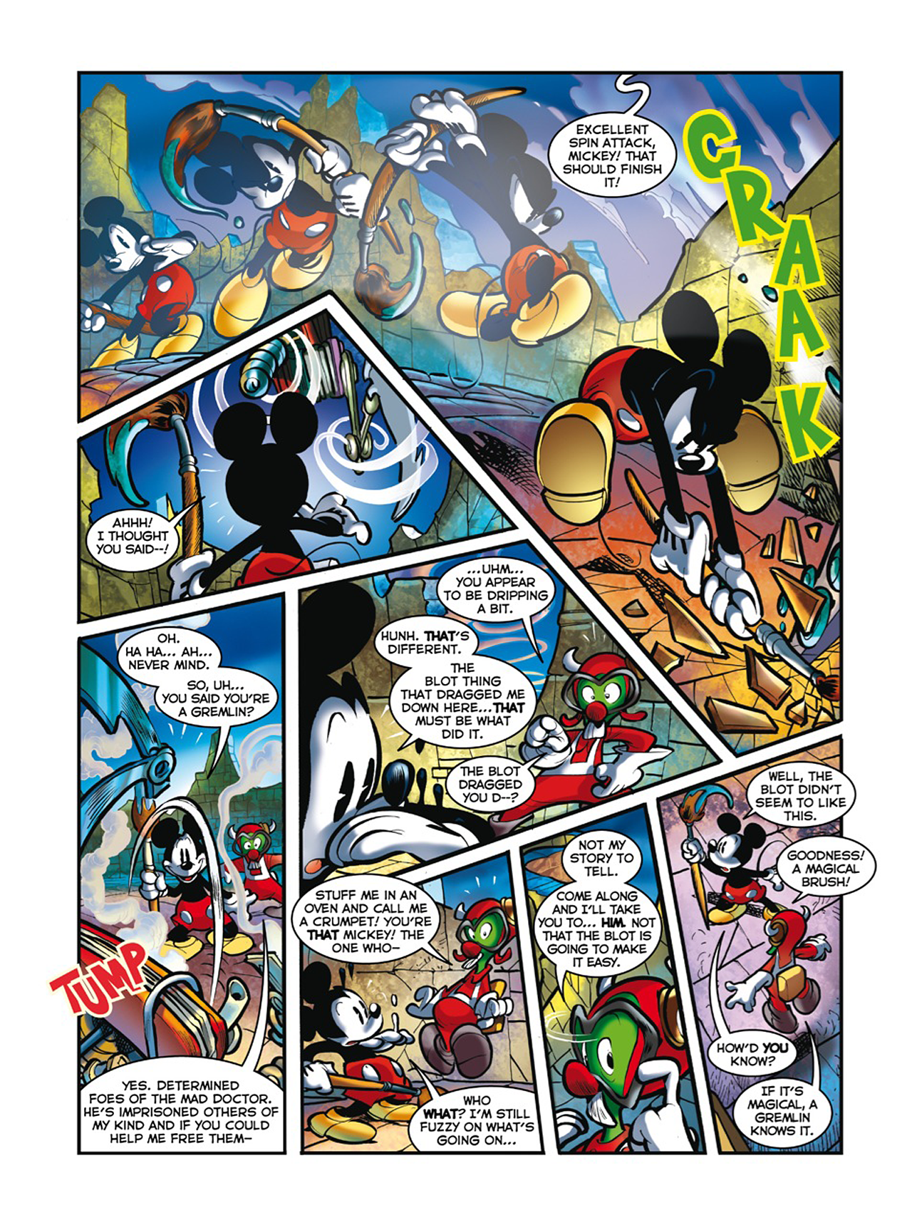 Read online Epic Mickey: The Graphic Novel comic -  Issue # Full - 10