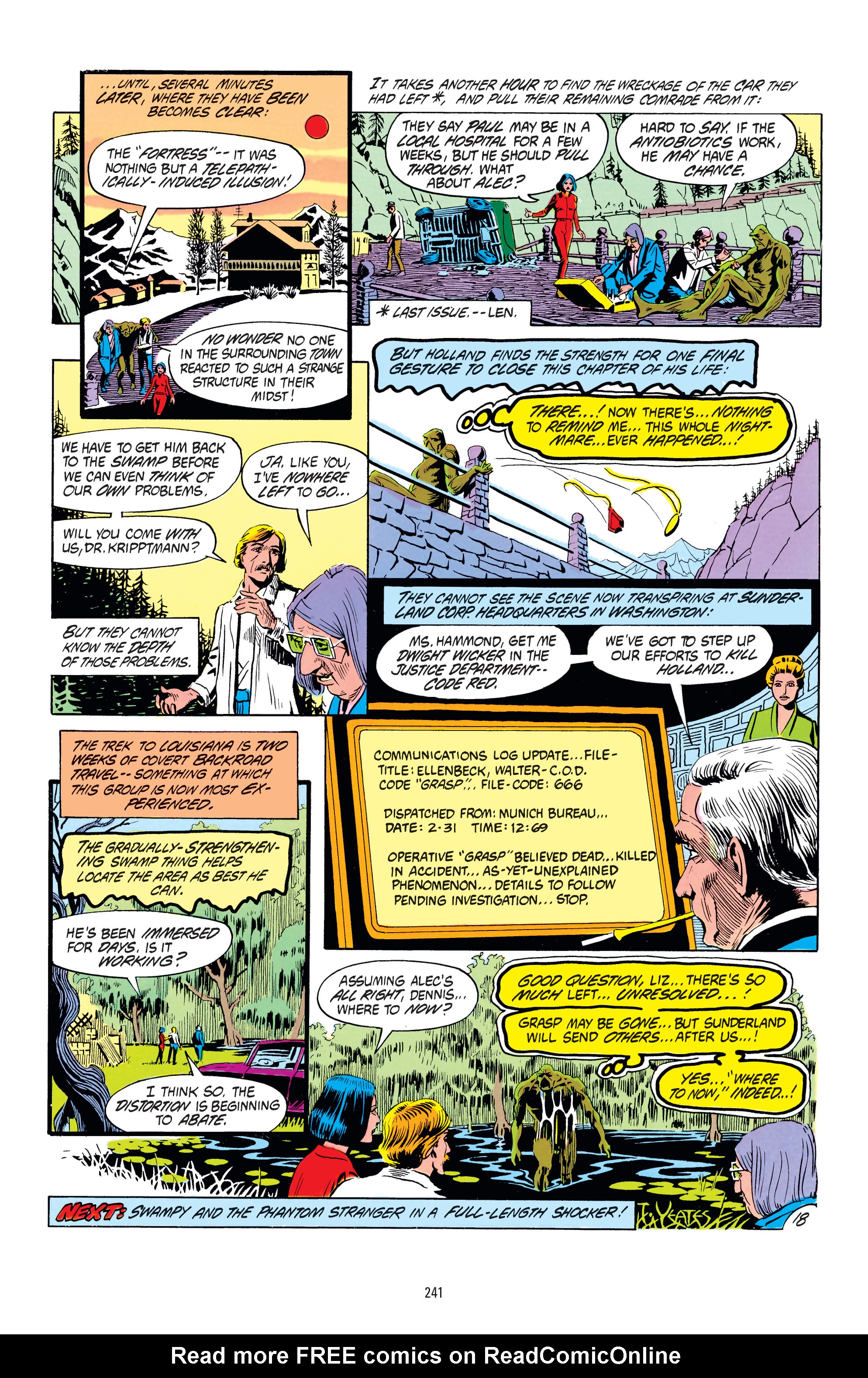 Read online Swamp Thing: The Bronze Age comic -  Issue # TPB 3 (Part 3) - 39