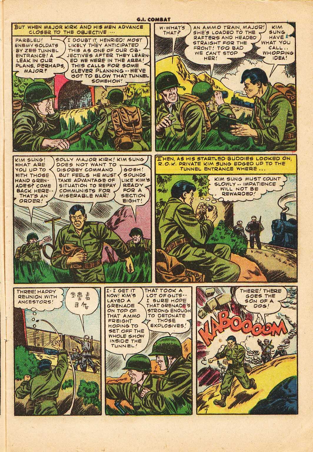 Read online G.I. Combat (1952) comic -  Issue #13 - 9