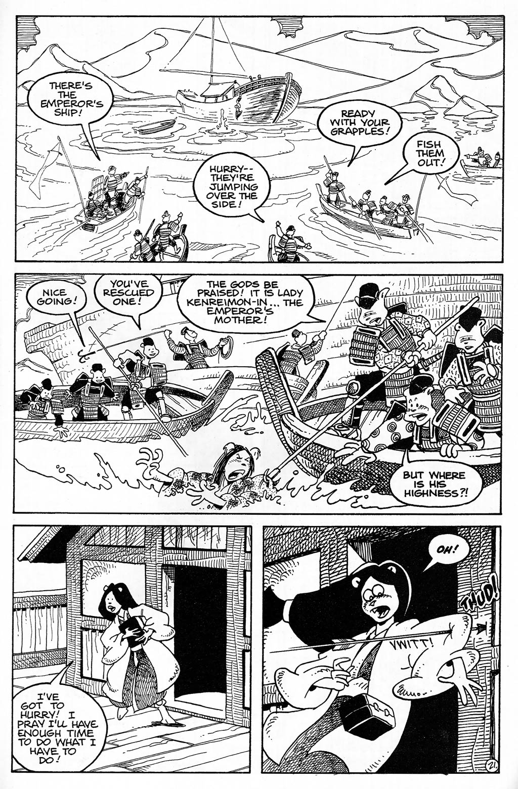 Read online Usagi Yojimbo (1996) comic -  Issue #14 - 21