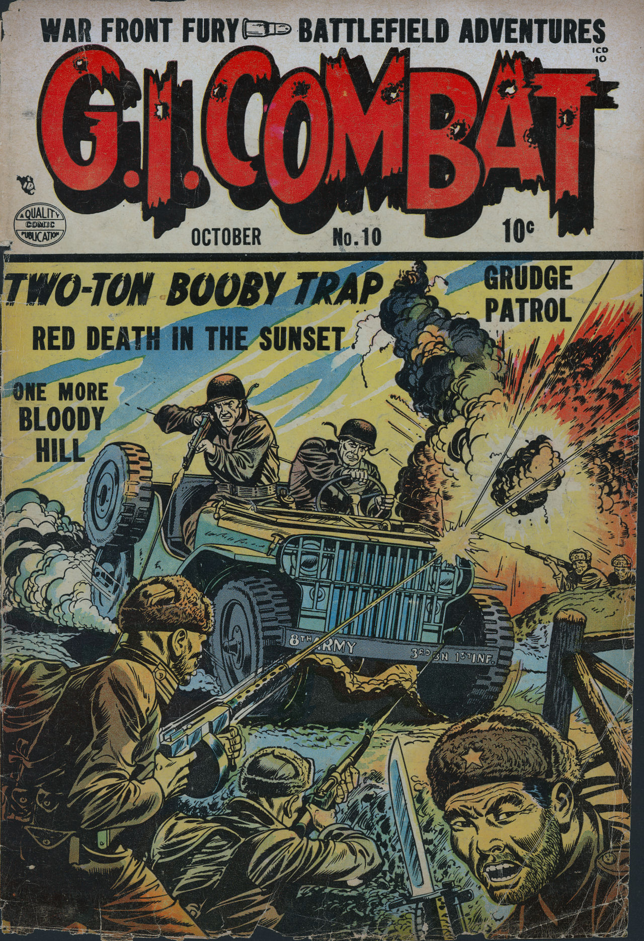 Read online G.I. Combat (1952) comic -  Issue #10 - 1