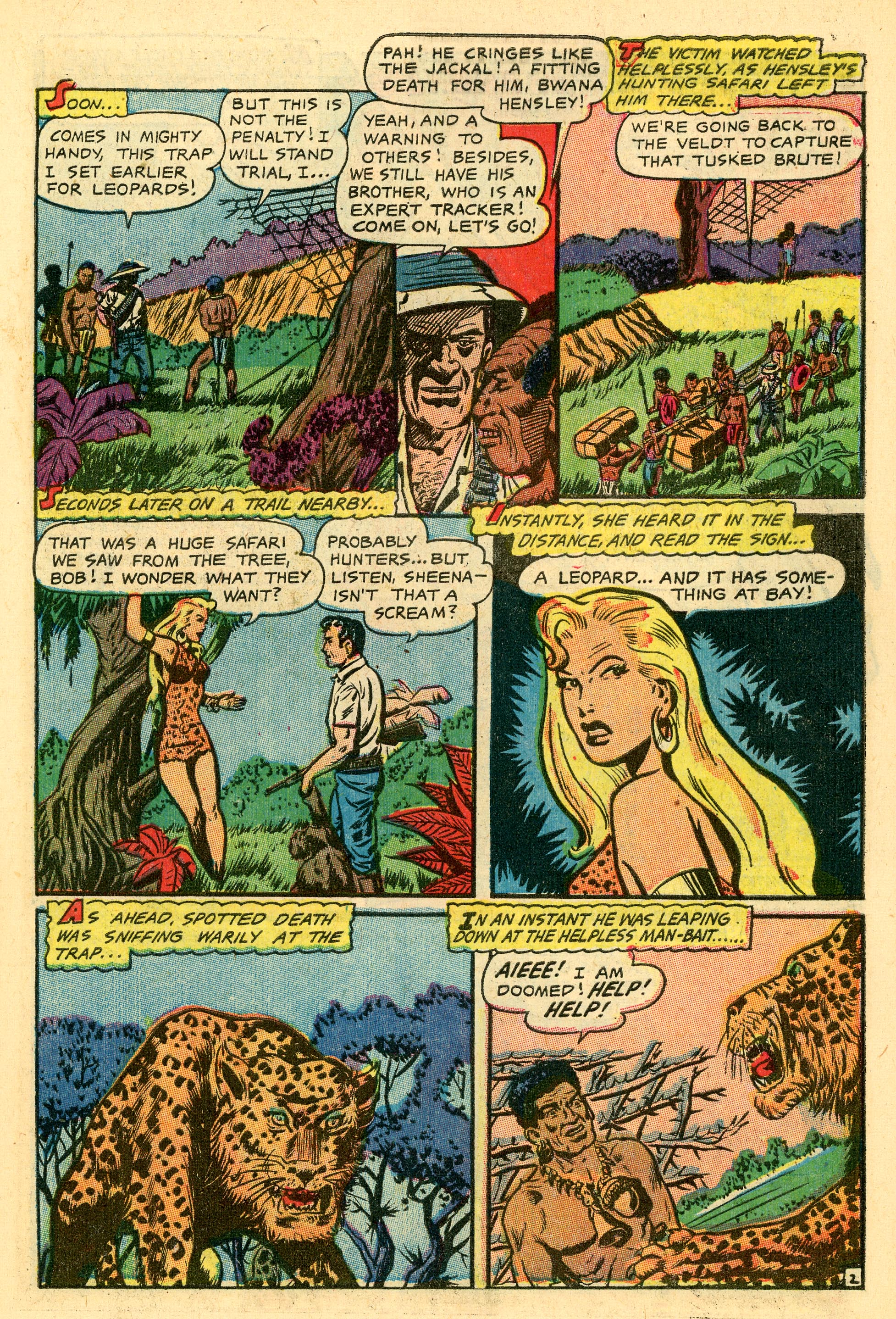 Read online Sheena, Queen of the Jungle (1942) comic -  Issue #17 - 27