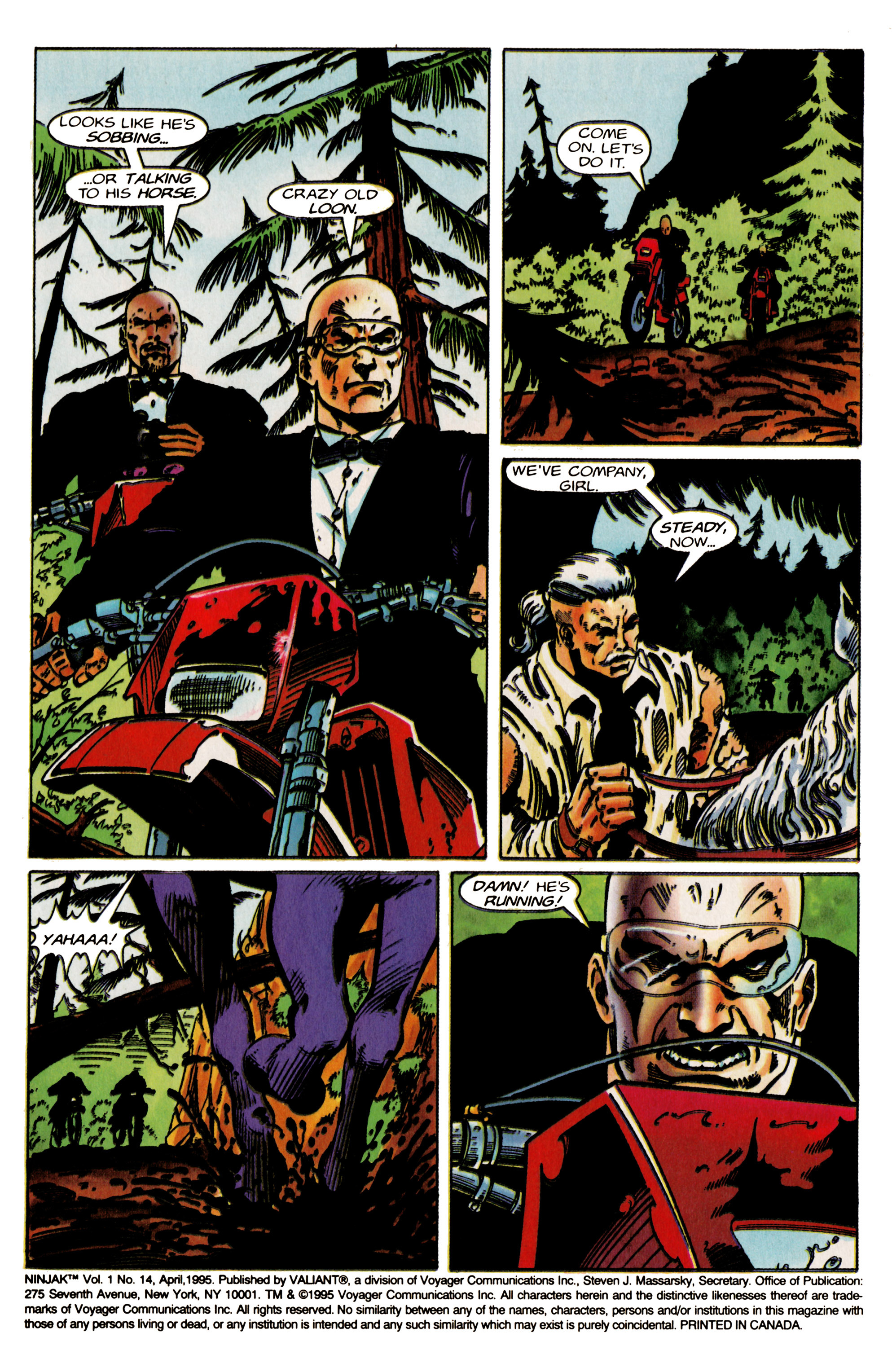 Read online Ninjak (1994) comic -  Issue #14 - 4