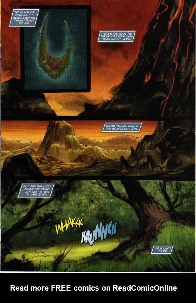 Read online Bionicle: Ignition comic -  Issue #2 - 2