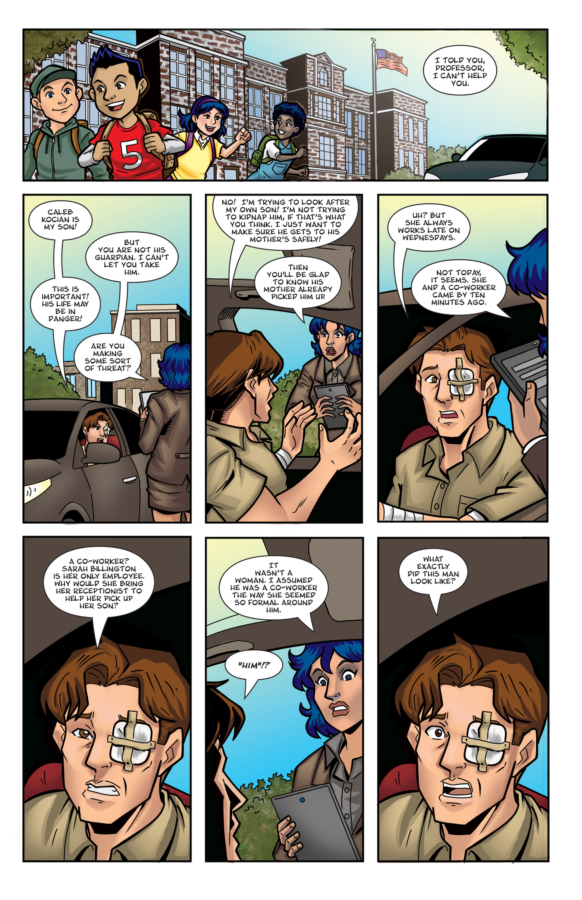 Read online Crimson Scorpion comic -  Issue #3 - 8