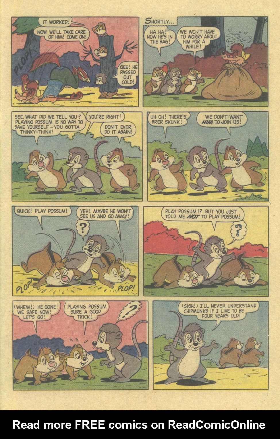 Read online Walt Disney Chip 'n' Dale comic -  Issue #24 - 27