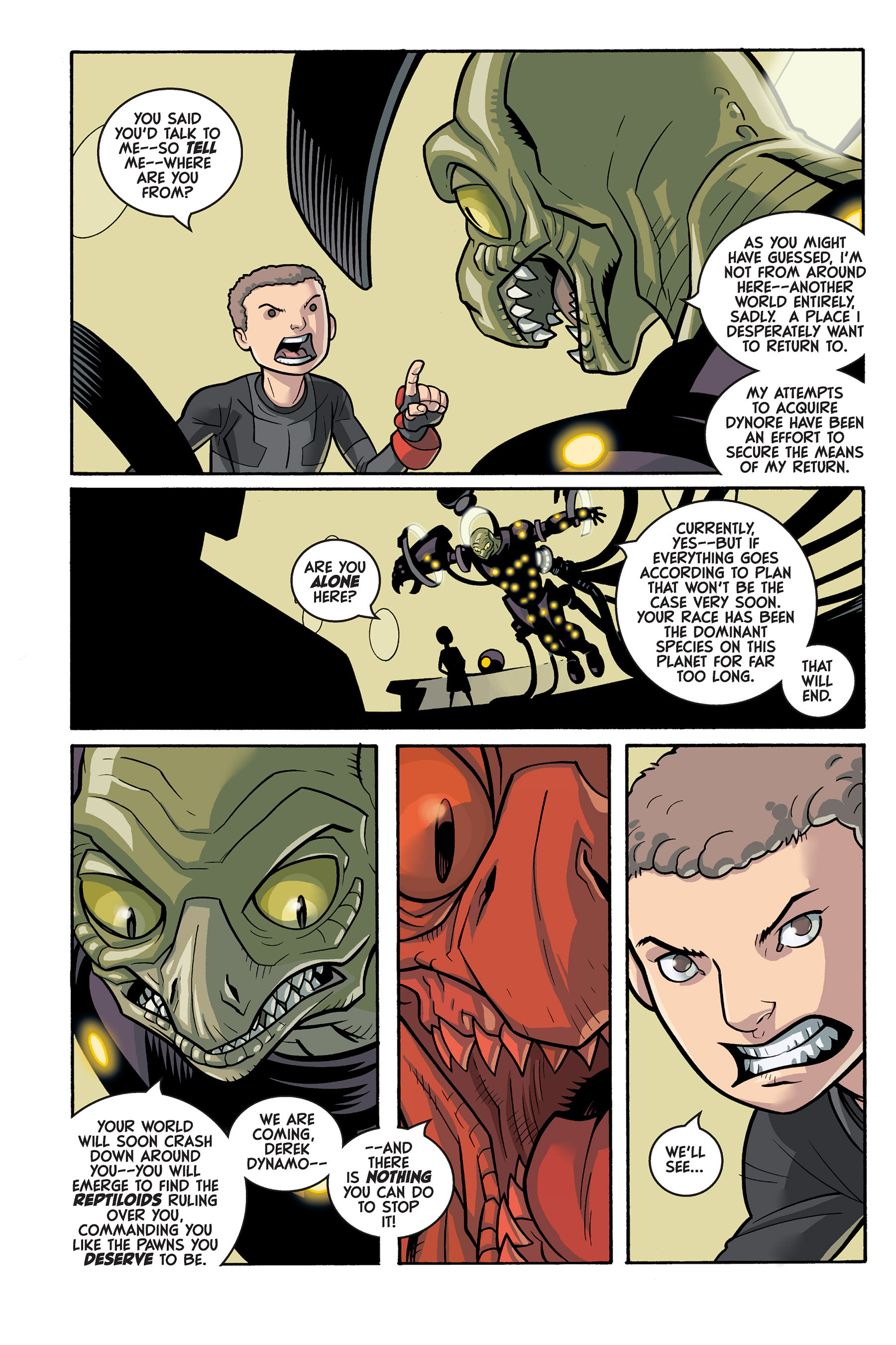 Read online Super Dinosaur (2011) comic -  Issue # _TPB 2 - 98