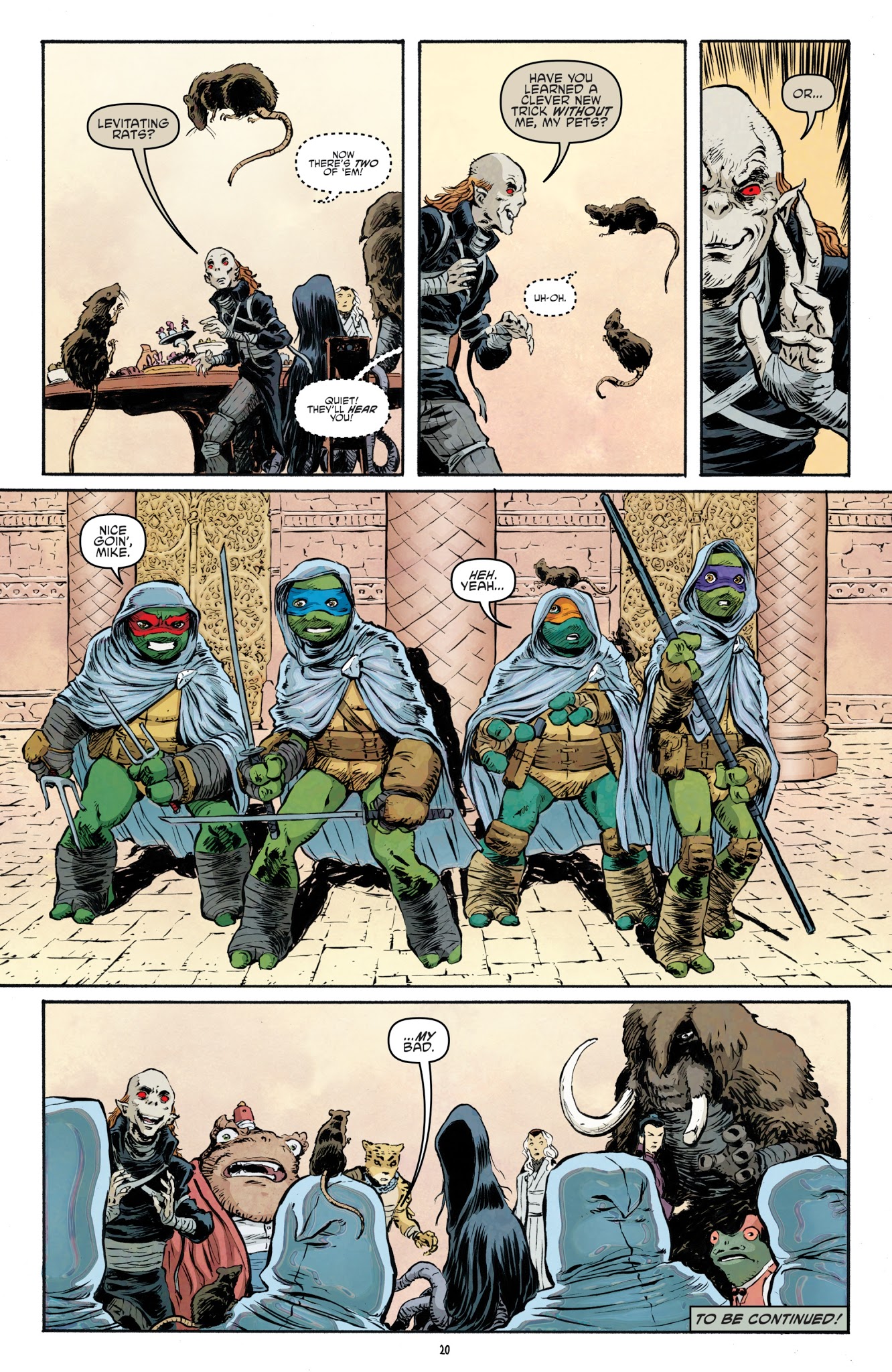 Read online Teenage Mutant Ninja Turtles (2011) comic -  Issue #71 - 21