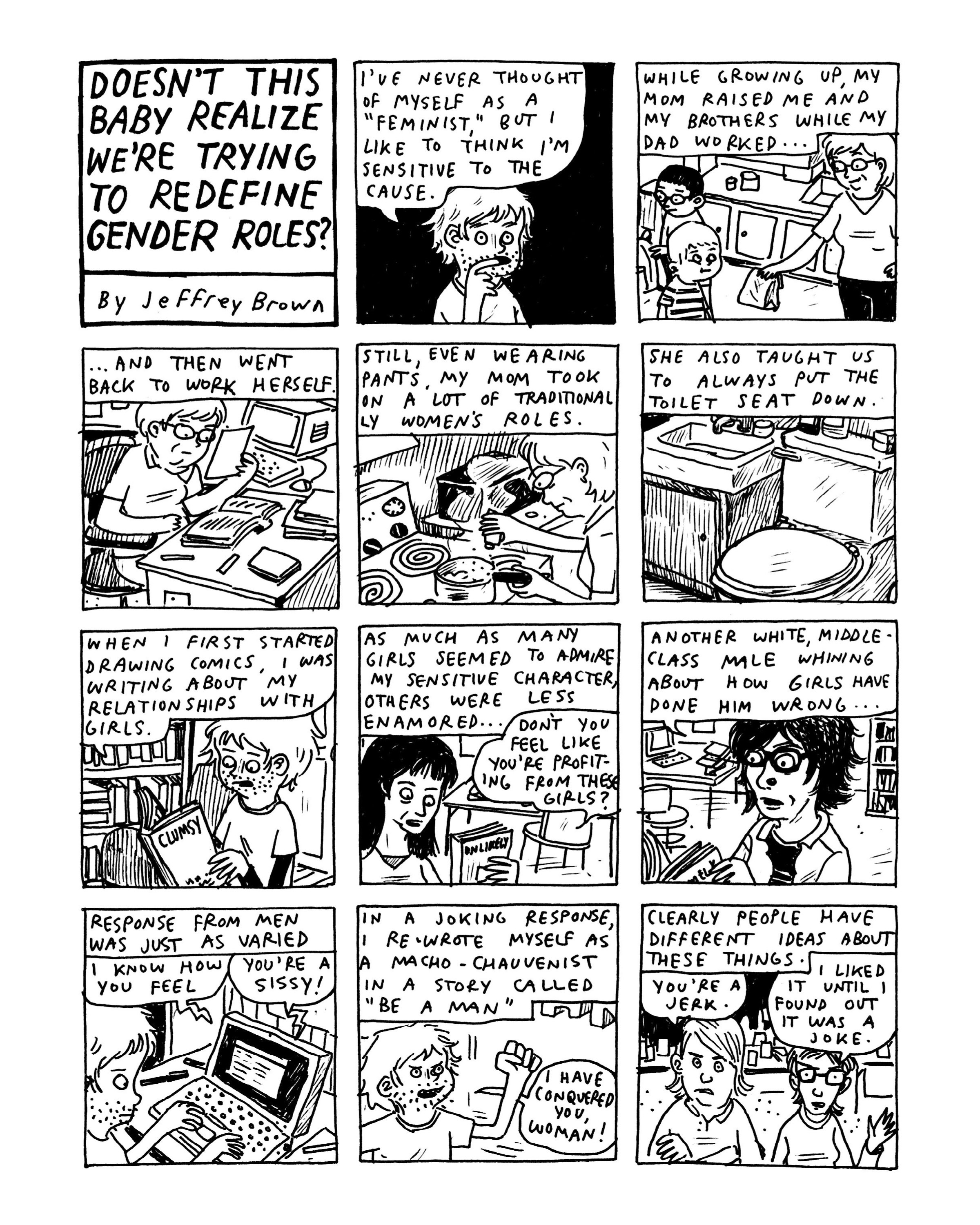 Read online The Big Feminist BUT: Comics About Women comic -  Issue # TPB (Part 2) - 84