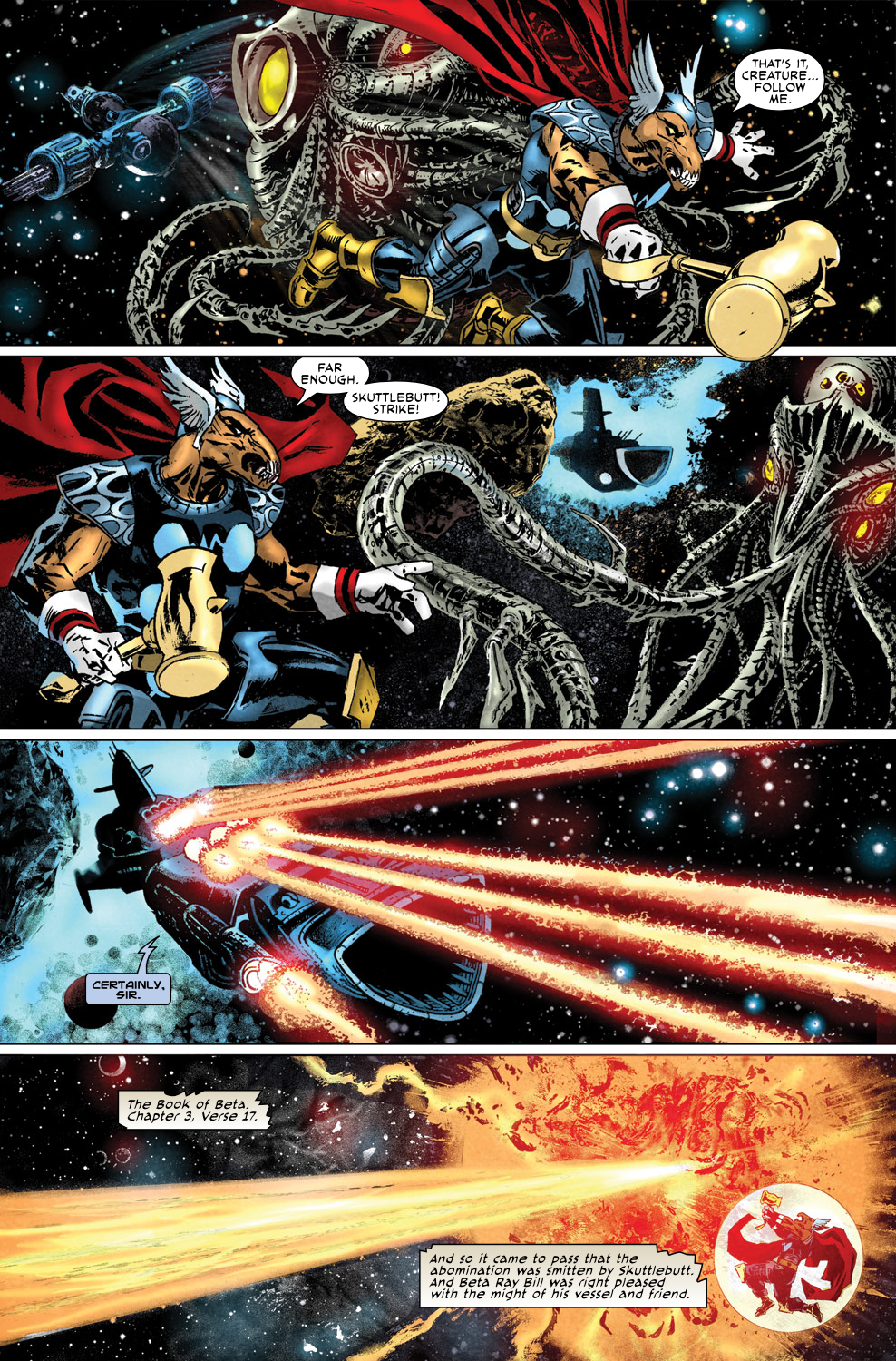 Read online Secret Invasion Aftermath: Beta Ray Bill - The Green of Eden comic -  Issue # Full - 5