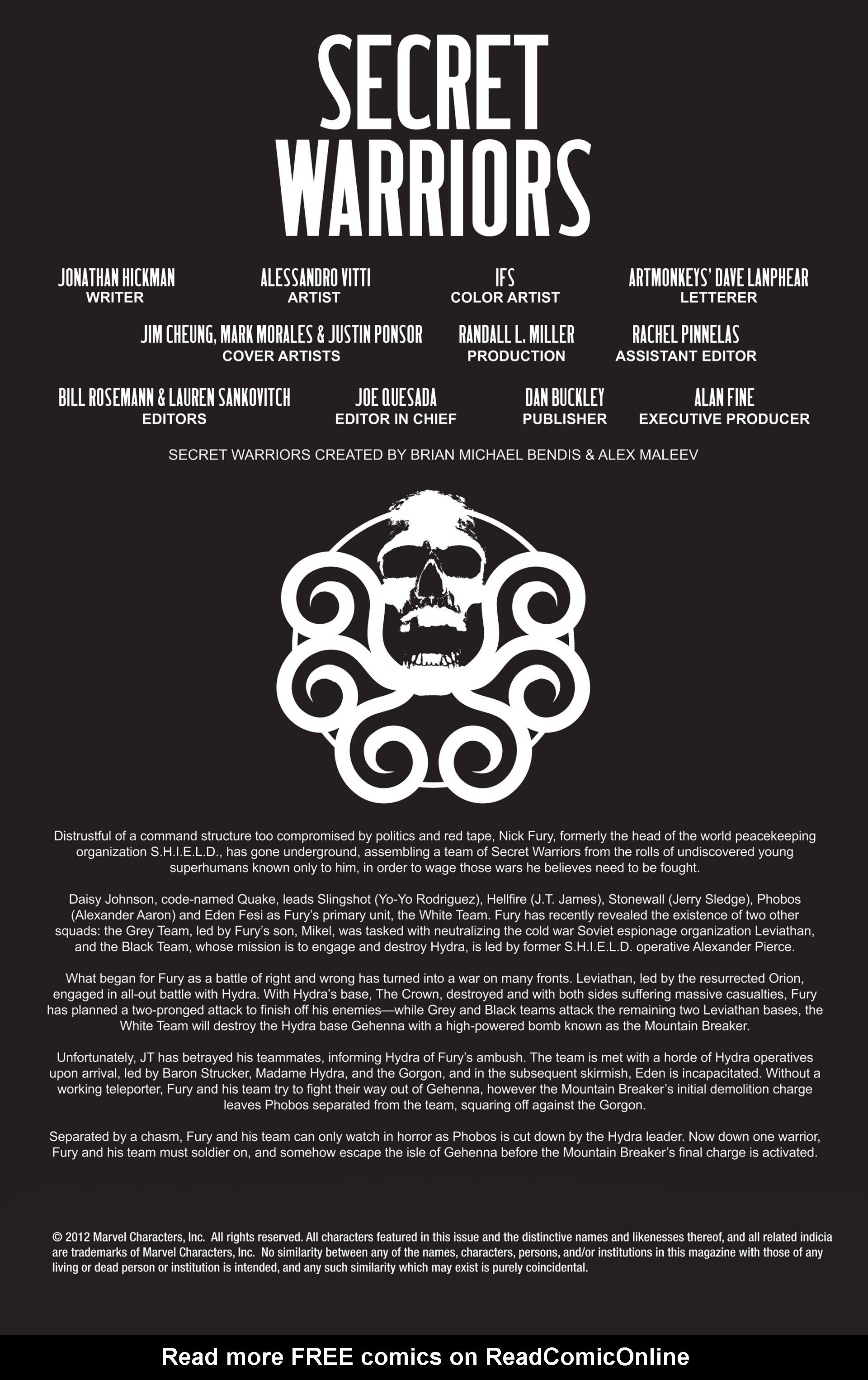 Read online Secret Warriors comic -  Issue #22 - 3