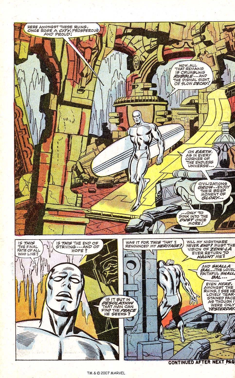 Read online Silver Surfer (1968) comic -  Issue #1 - 20