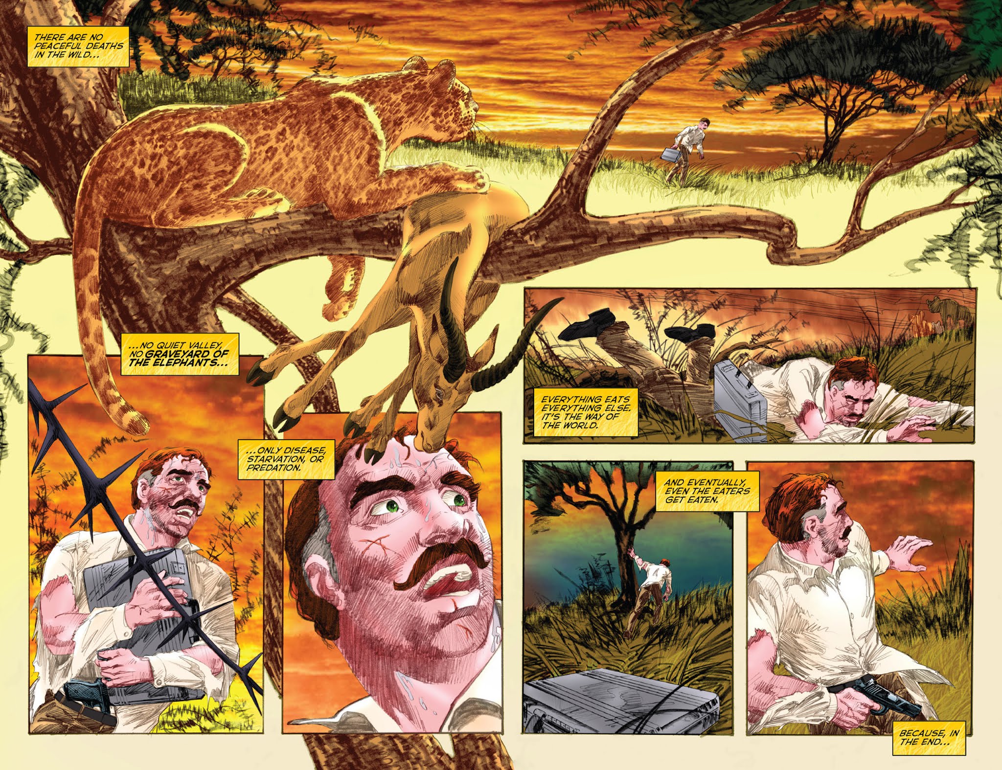 Read online Jon Sable Freelance: Ashes of Eden comic -  Issue # TPB - 100